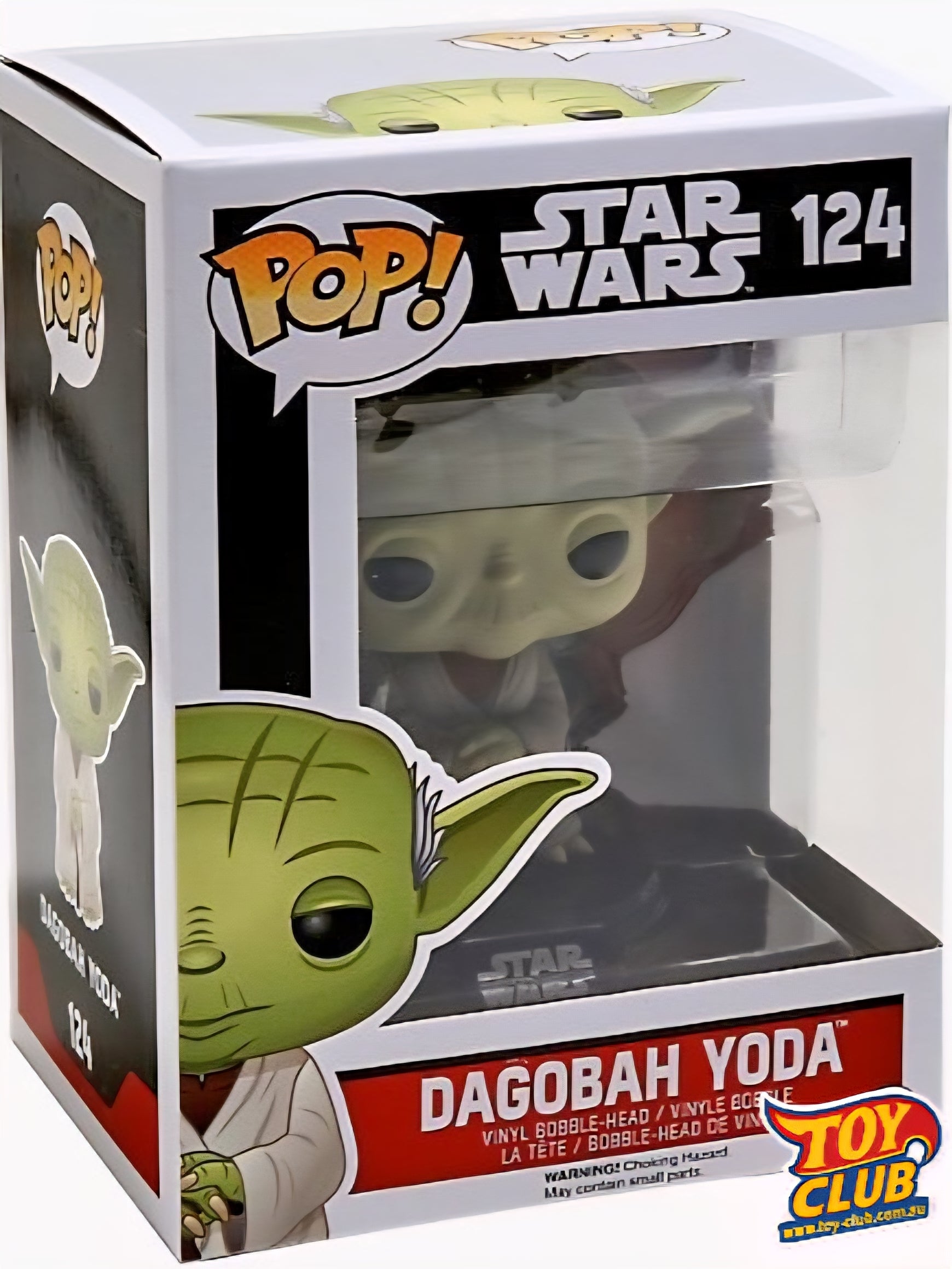 Figurine Pop Star Wars 6 : Le Retour du Jedi #124 pas cher : Yoda - Chromé Vert