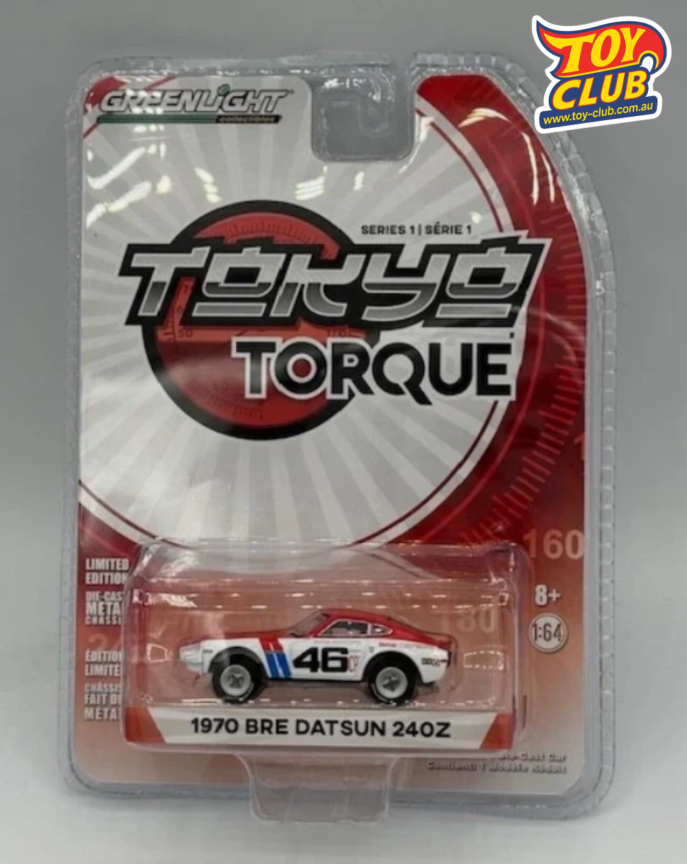 Greenlight Tokyo Torque 1970 BRE Datsun 240Z Series 1