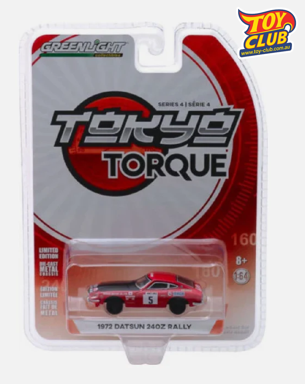 Greenlight Tokyo Torque 1971 Datsun 240Z Rally Series 2
