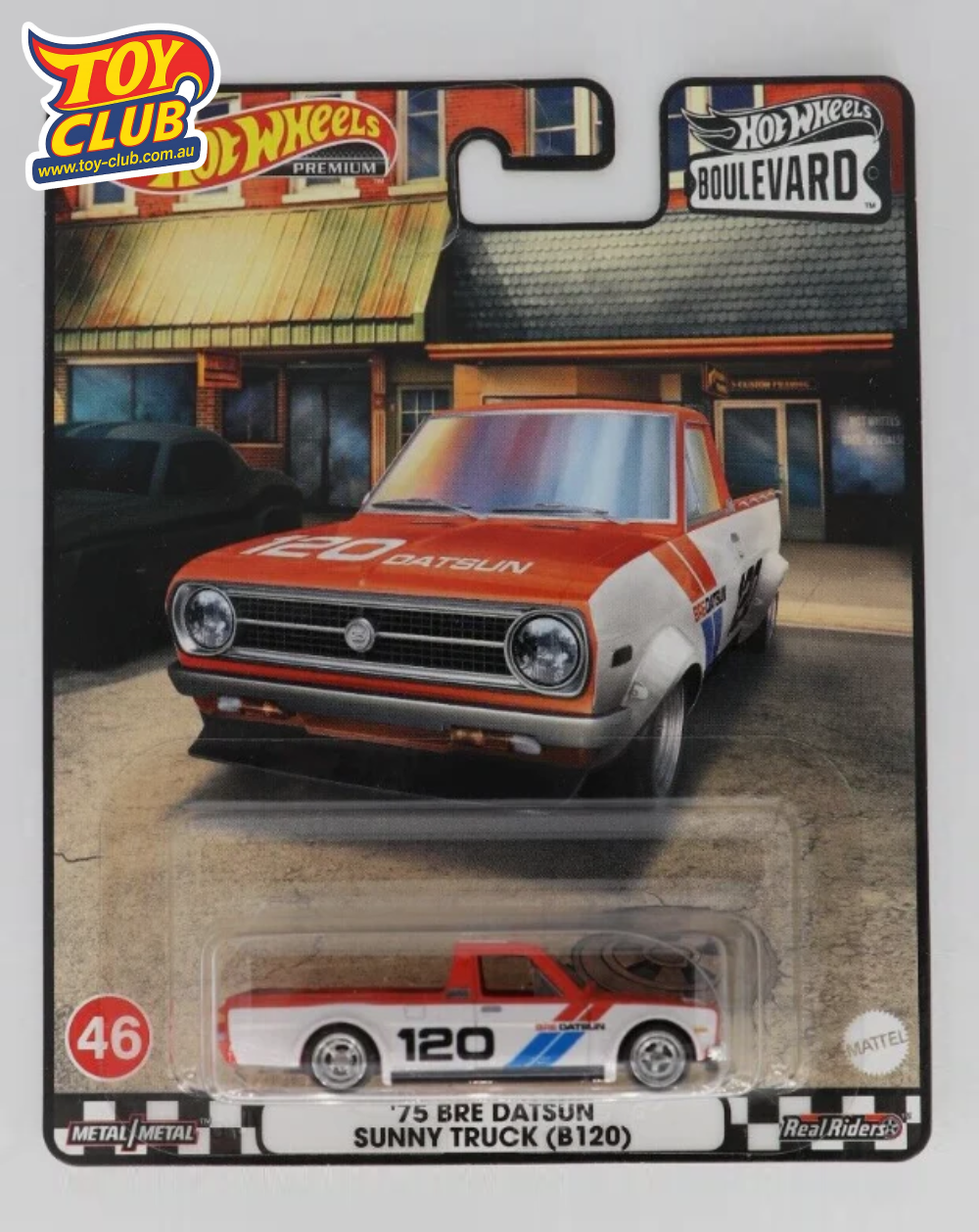 Hot Wheels Boulevard No.46 '75 BRE Datsun Sunny Truck (B120)