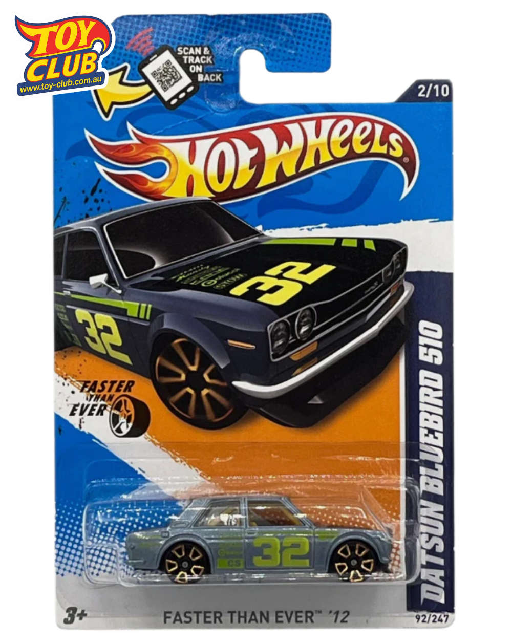Hot Wheels Faster Than Ever 12 Datsun Bluebird 510