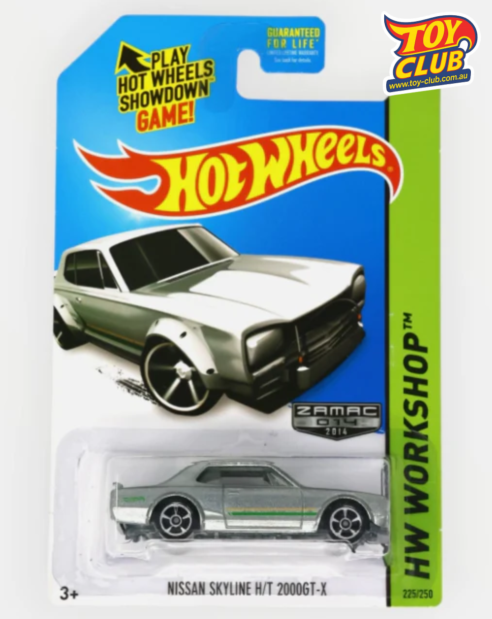 Hot Wheels HW Workshop Nissan Skyline H/T 2000 GT-X Zamac