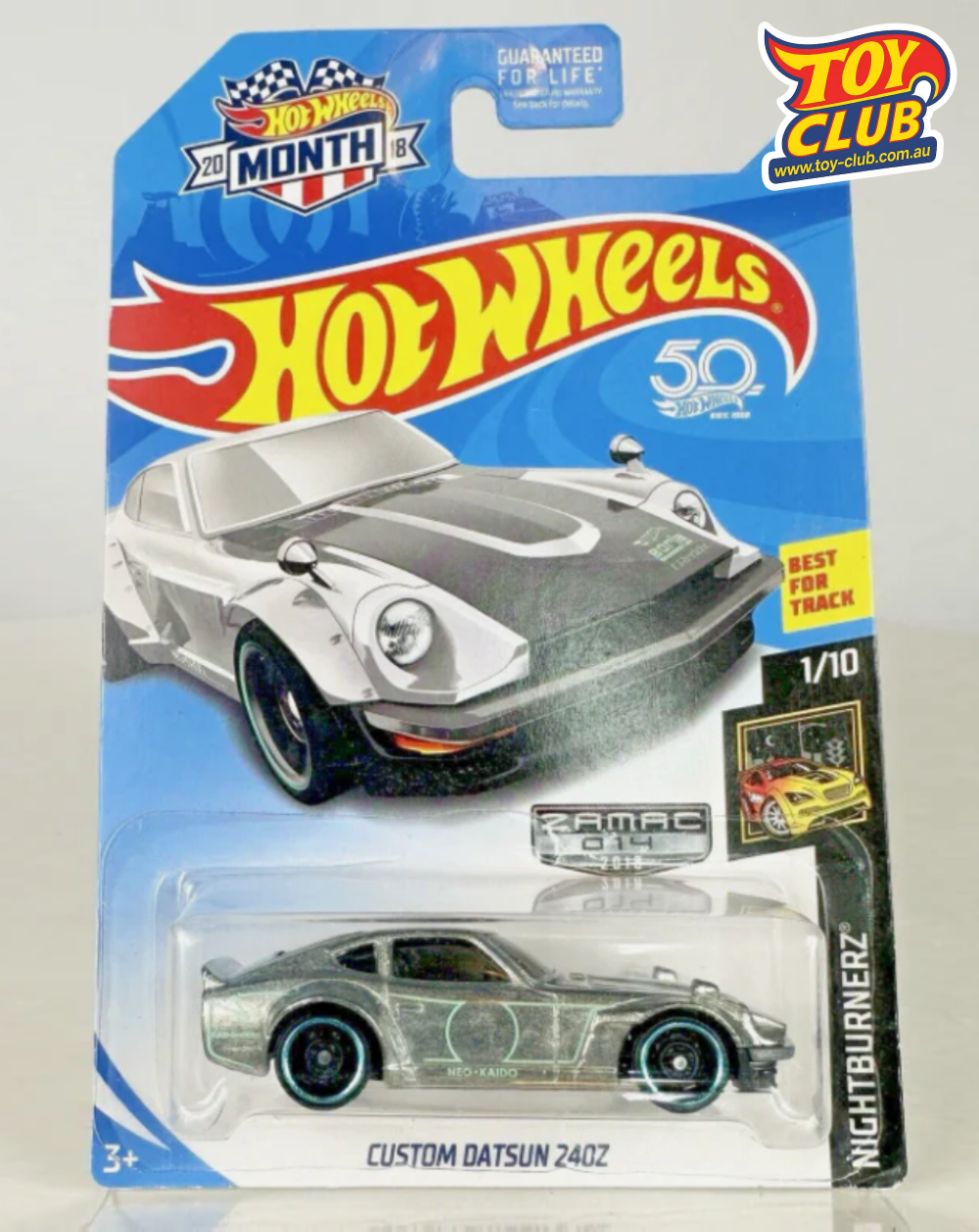 Hot Wheels Nightburnerz Custom Datsun 240Z Zamac