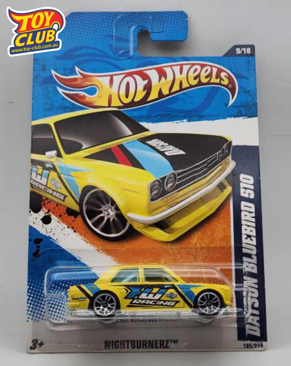Hot Wheels Nightburnerz Datsun Bluebird 510