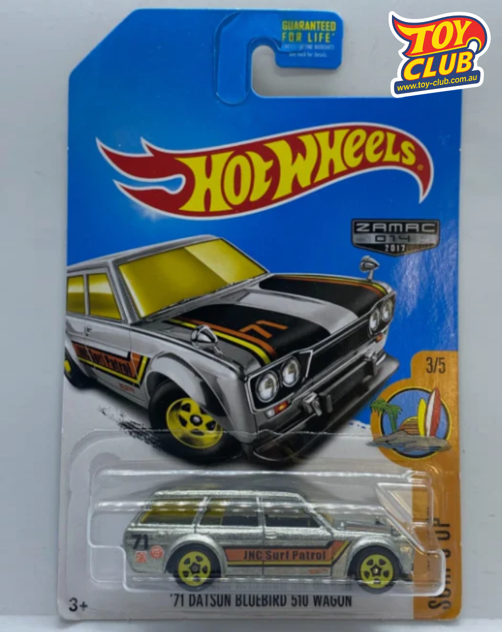Hot Wheels Surf's Up '71 Datsun Bluebird 510 Wagon Zamac