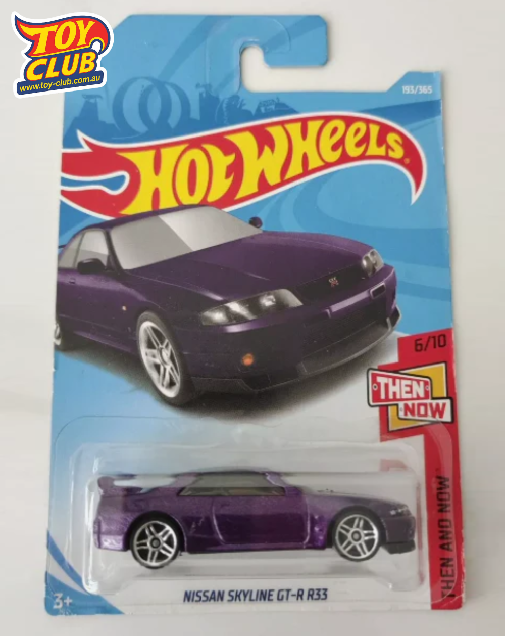 Hot Wheels Then and Now R33 Nissan Skyline GT-R