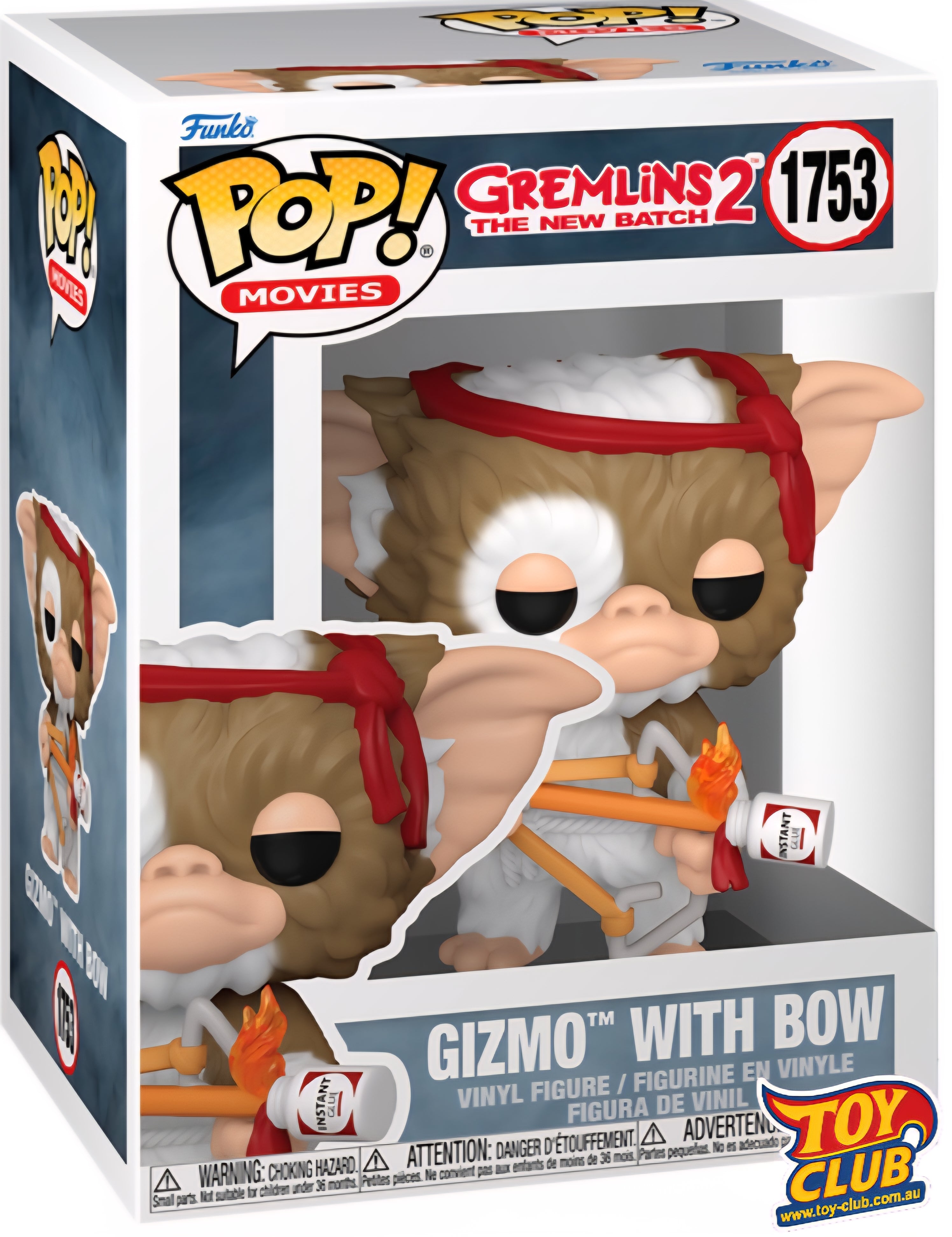 Funko Pop! Gremlins 2 - Gizmo With Bow, Vinyl Figure #1753 #83550
