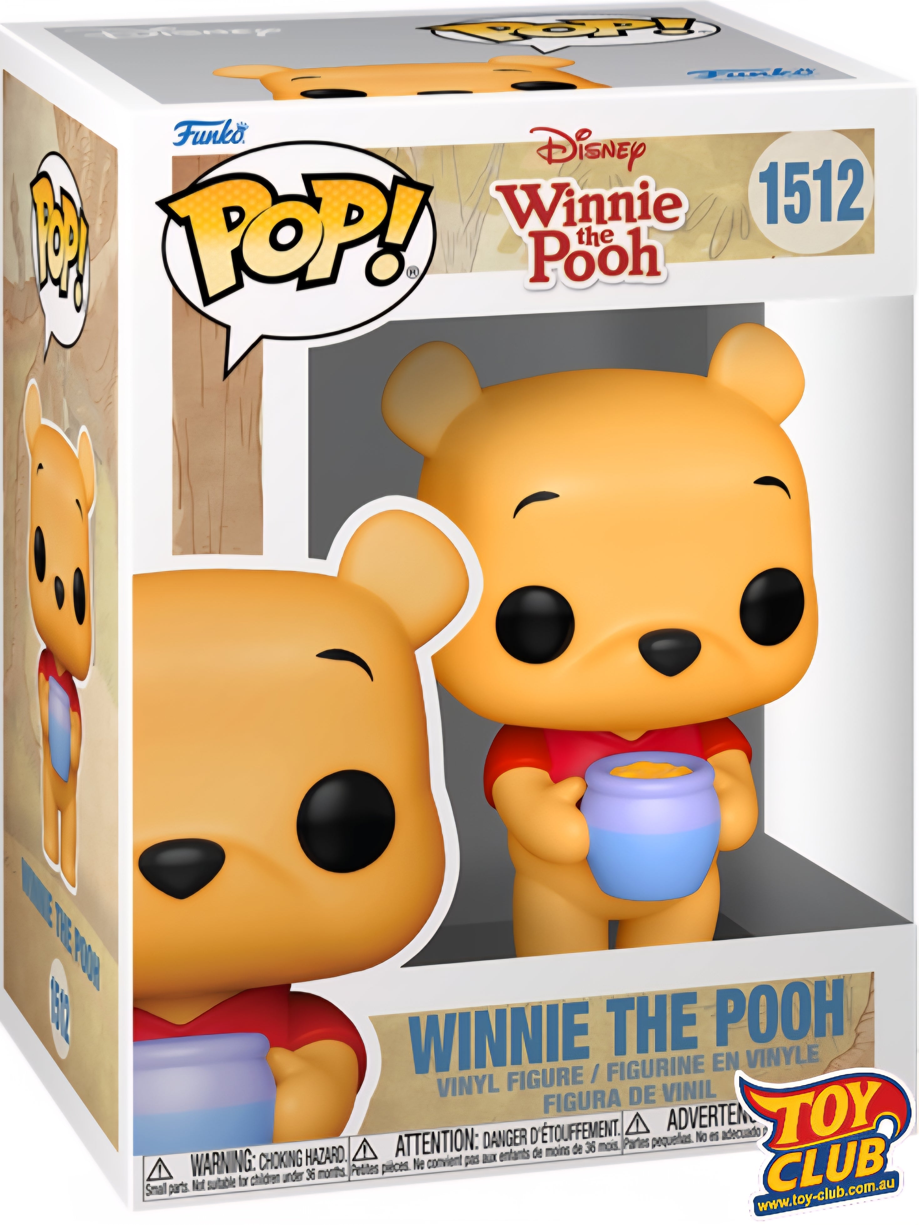 Funko Pop! Disney - Winnie The Pooh, Vinyl Figure #1512 #80236