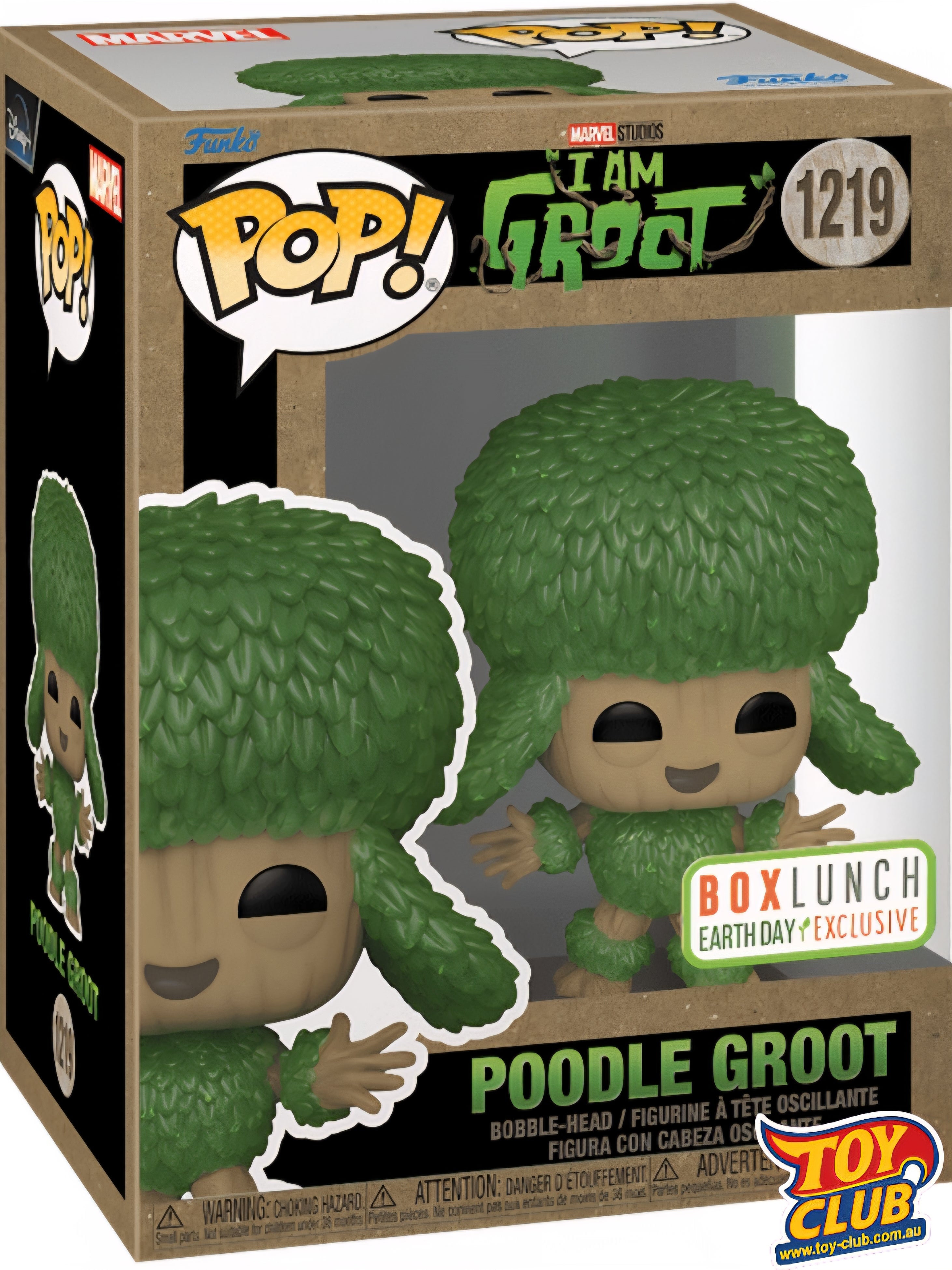 Funko Pop! Earth Day - Poodle Groot, 2023 US Exclusive Vinyl Figure #1219 #71878