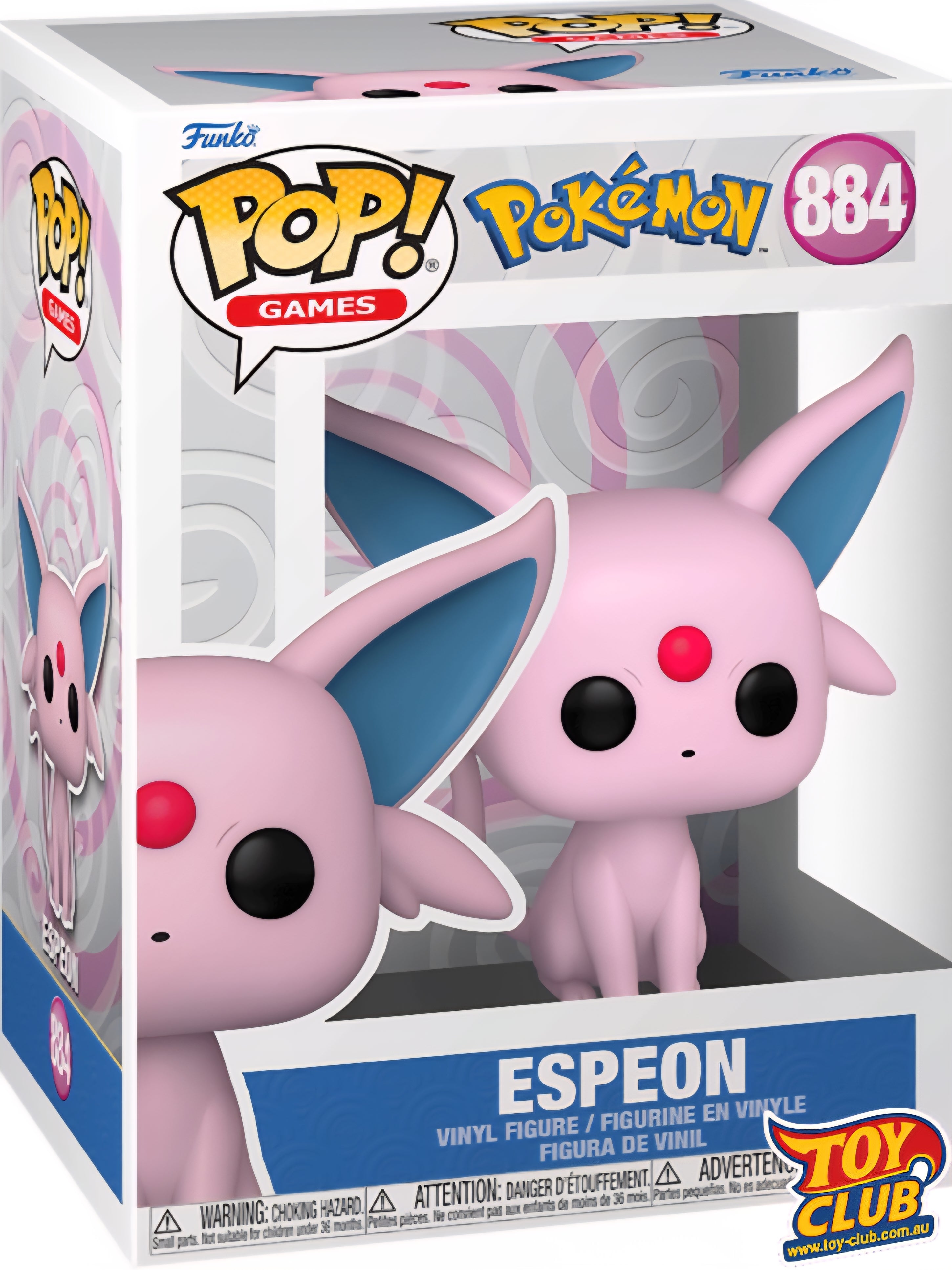 Funko Pop! Pokemon - Eevee Evolution, Espeon, Vinyl Figure #884 #62267