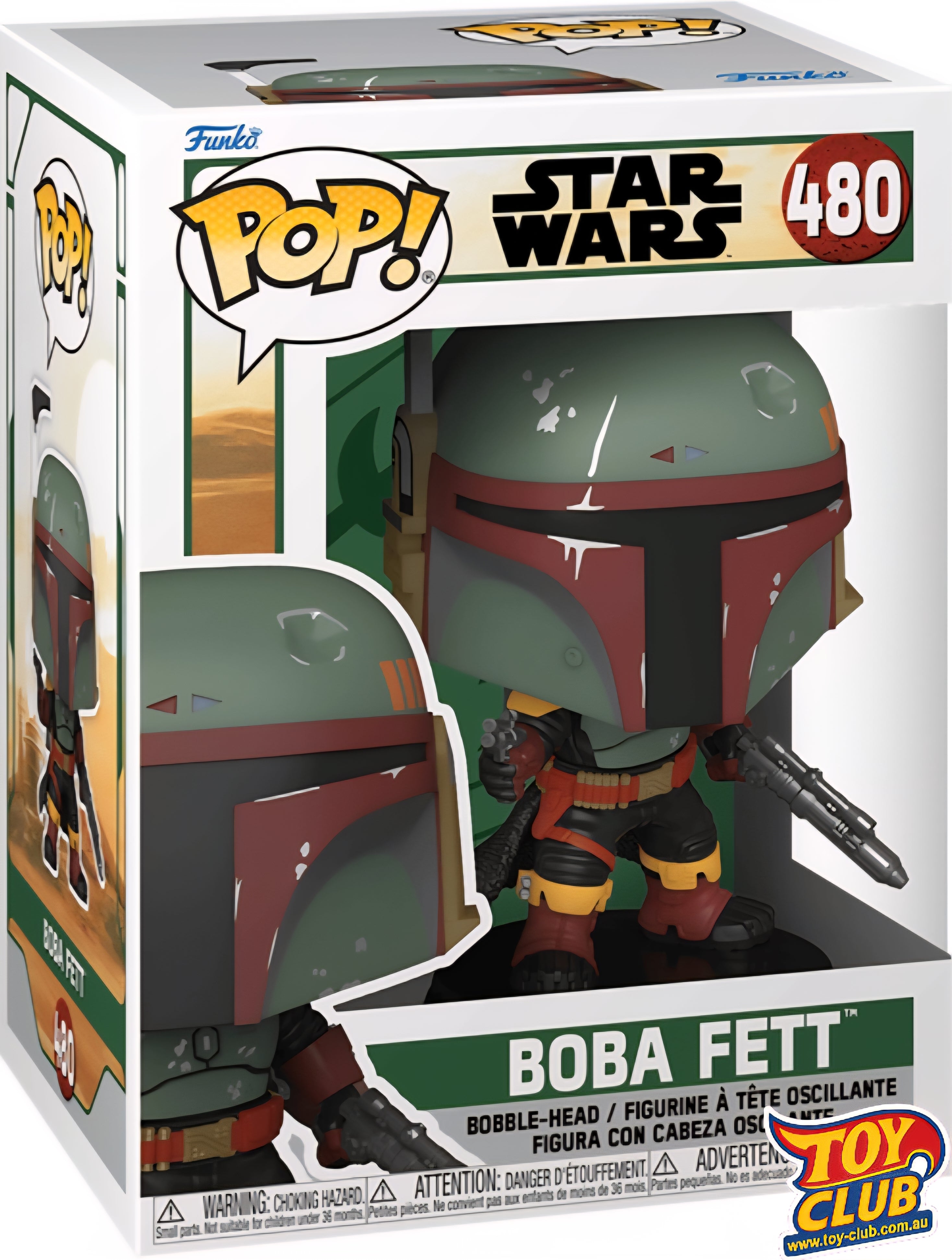 Funko Pop! Star Wars - Boba Fett, Vinyl Figure #480 #60236