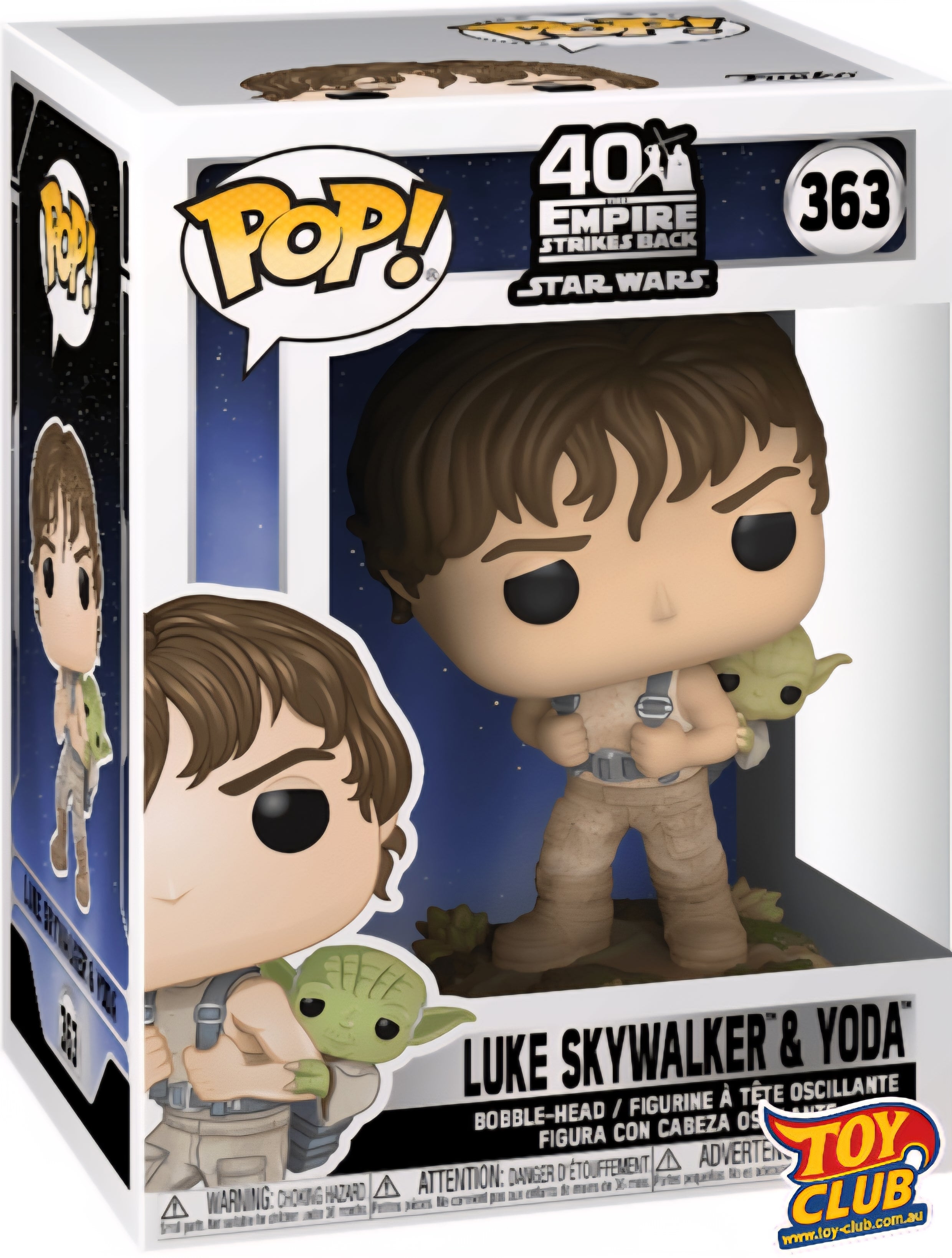 Funko Pop! Star Wars - Luke Skywalker & Yoda, Vinyl Figure #363 #46768