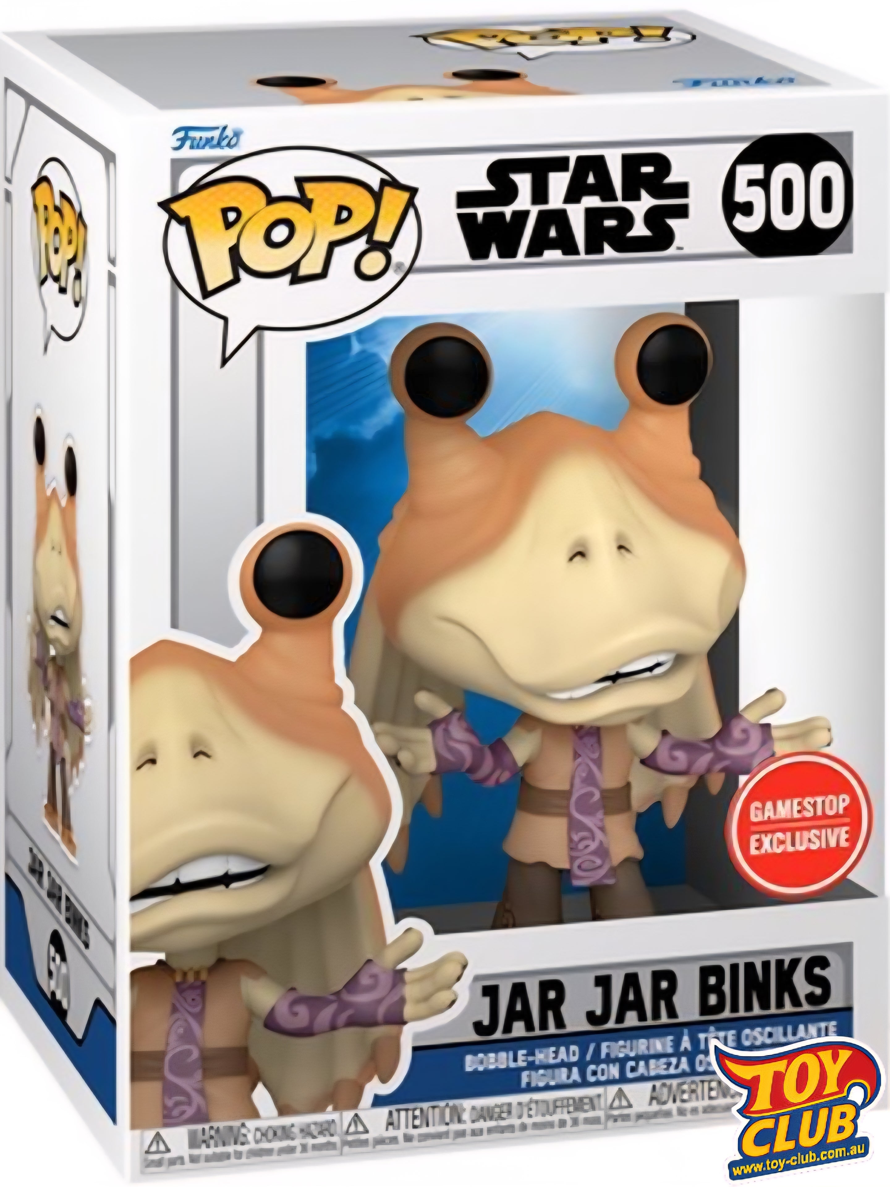 Funko Pop! Star Wars - Jar Jar Binks, Special Edition, Vinyl Figure #500 #60336