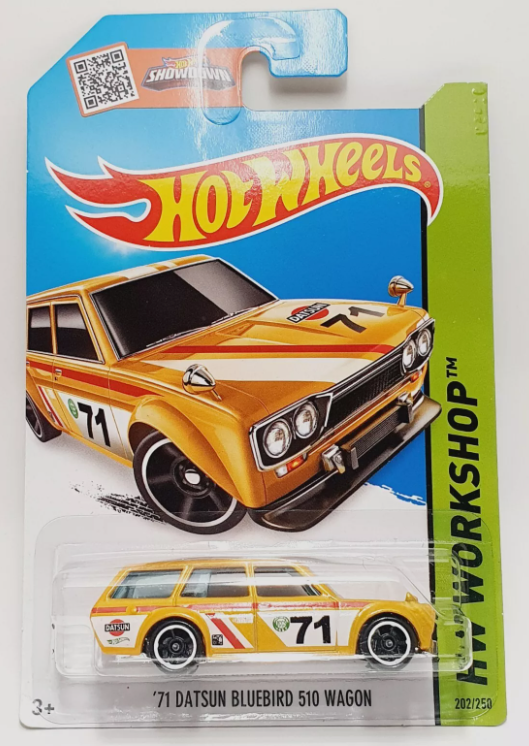 Hot Wheels HW Workshop '71 Datsun Bluebird 510 Wagon