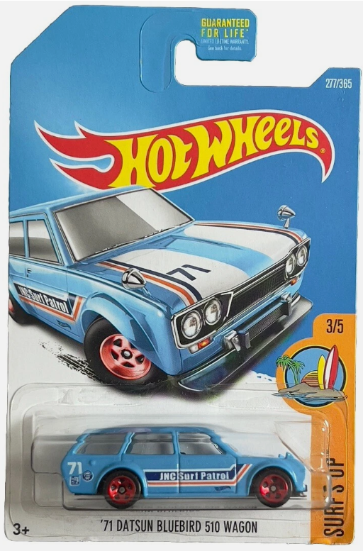 Hot Wheels Surf's Up '71 Datsun Bluebird 510 Wagon