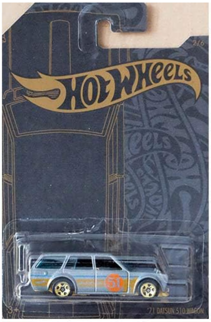 Hot Wheels 51st Anniversary '71 Datsun Bluebird 510 Wagon