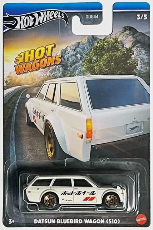 Hot Wheels Hot Wagons Datsun Bluebird 510 Wagon 3/5