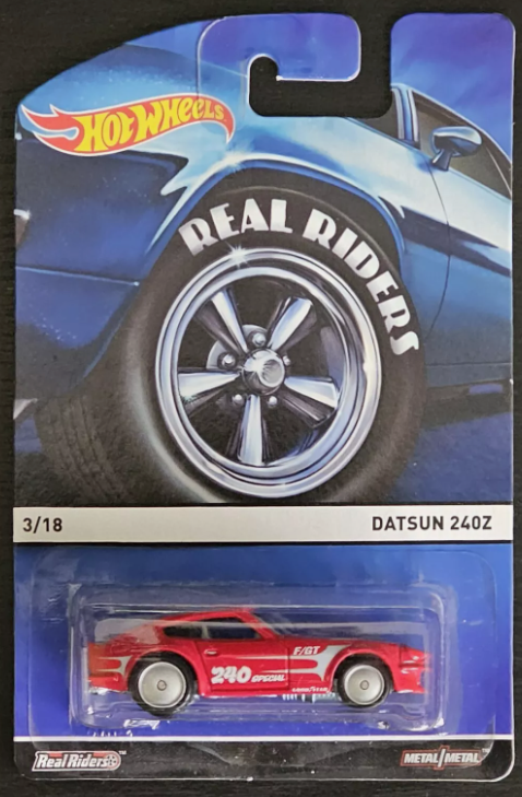 Hot Wheels Real Riders Datsun 240Z