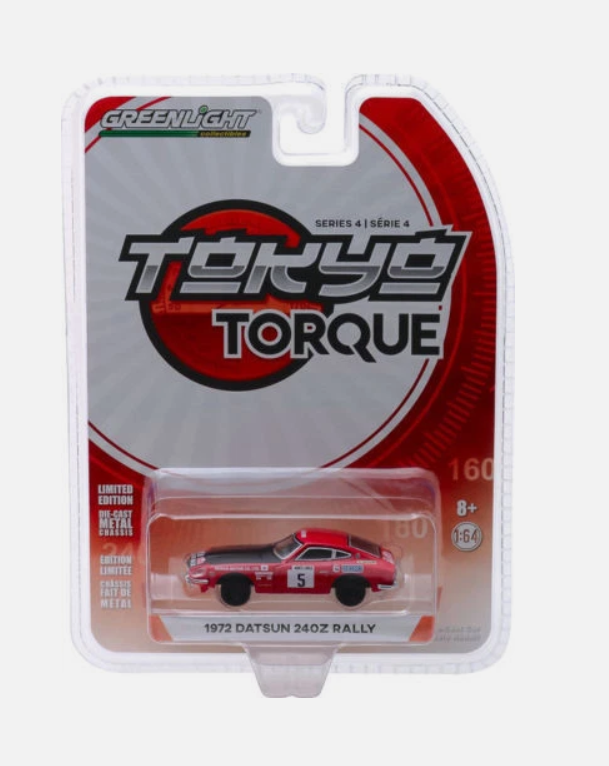 Greenlight Tokyo Torque 1971 Datsun 240Z Rally Series 2