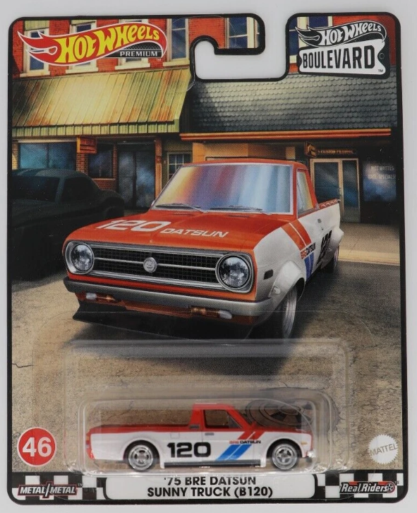 Hot Wheels Boulevard No.46 '75 BRE Datsun Sunny Truck (B120)