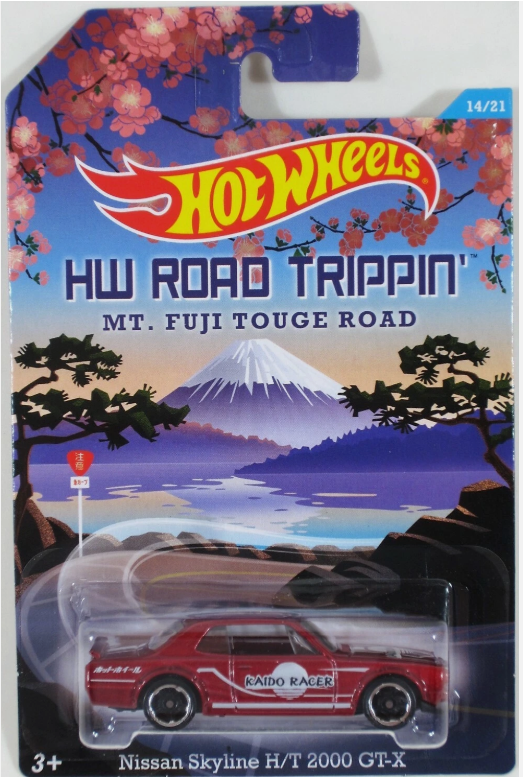 Hot Wheels HW Road Trippin' Nissan Skyline H/T 2000 GT-X