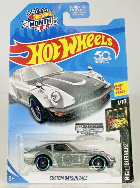 Hot Wheels Nightburnerz Custom Datsun 240Z Zamac