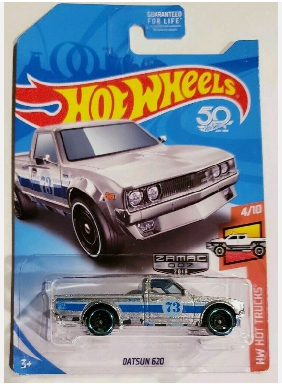 Hot Wheels HW Hot Trucks Datsun 620 Zamac
