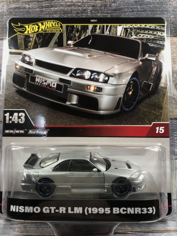 Hot Wheels Premium Nissan Nismo GT-R LM (1995 BCNR33) 1:43 scale