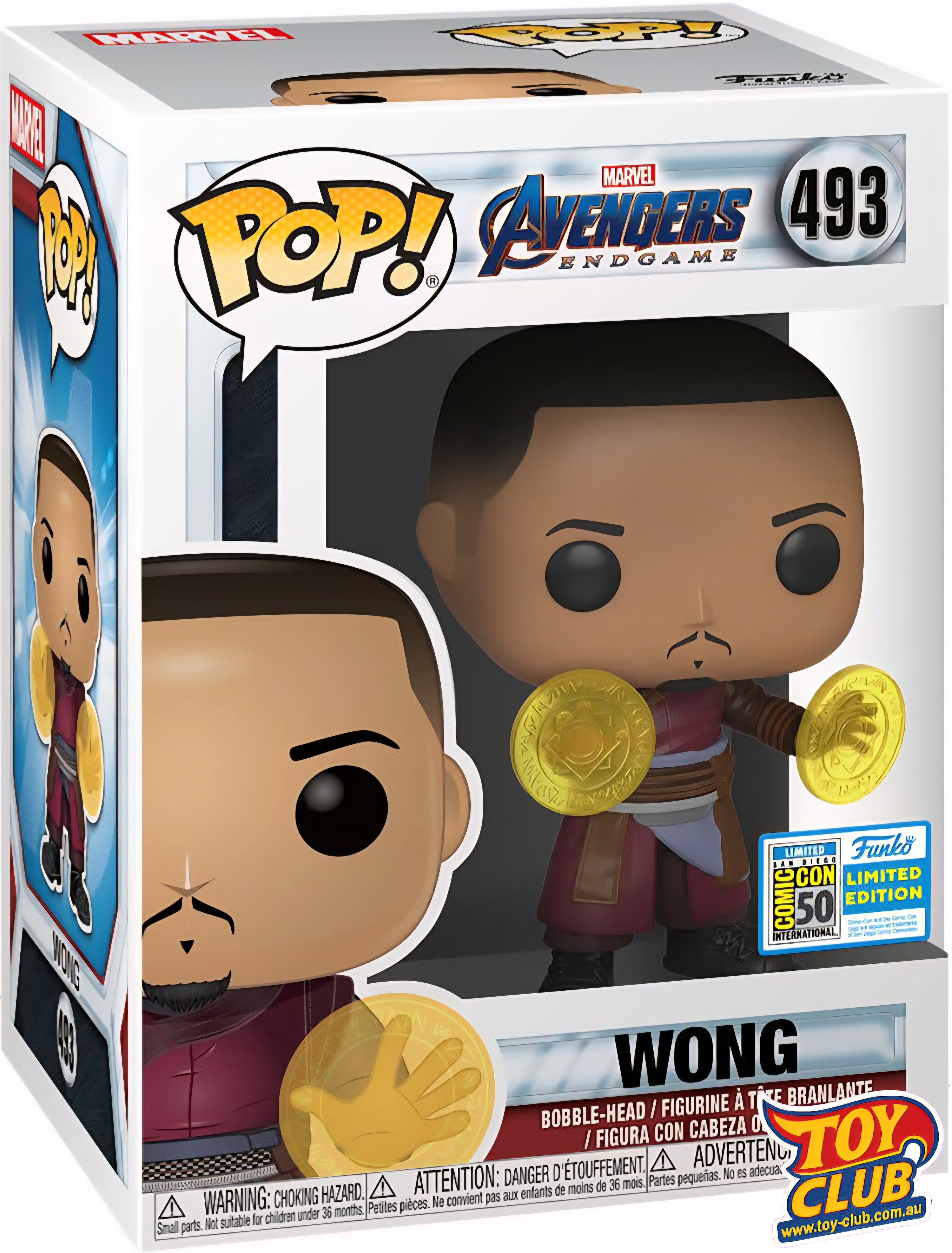 Funko Pop! Marvel - Avengers Wong - Vinyl Figure #493