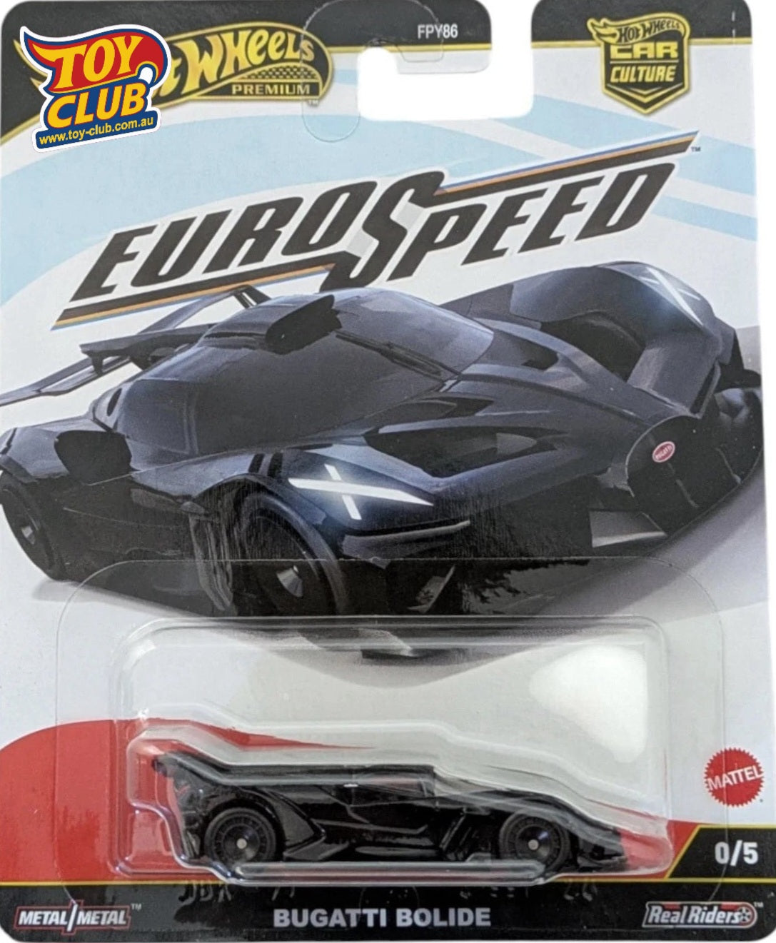 Hotwheels - 2025 Car Culture Euro Speed - Bugatti Bolide CHASE 0/5