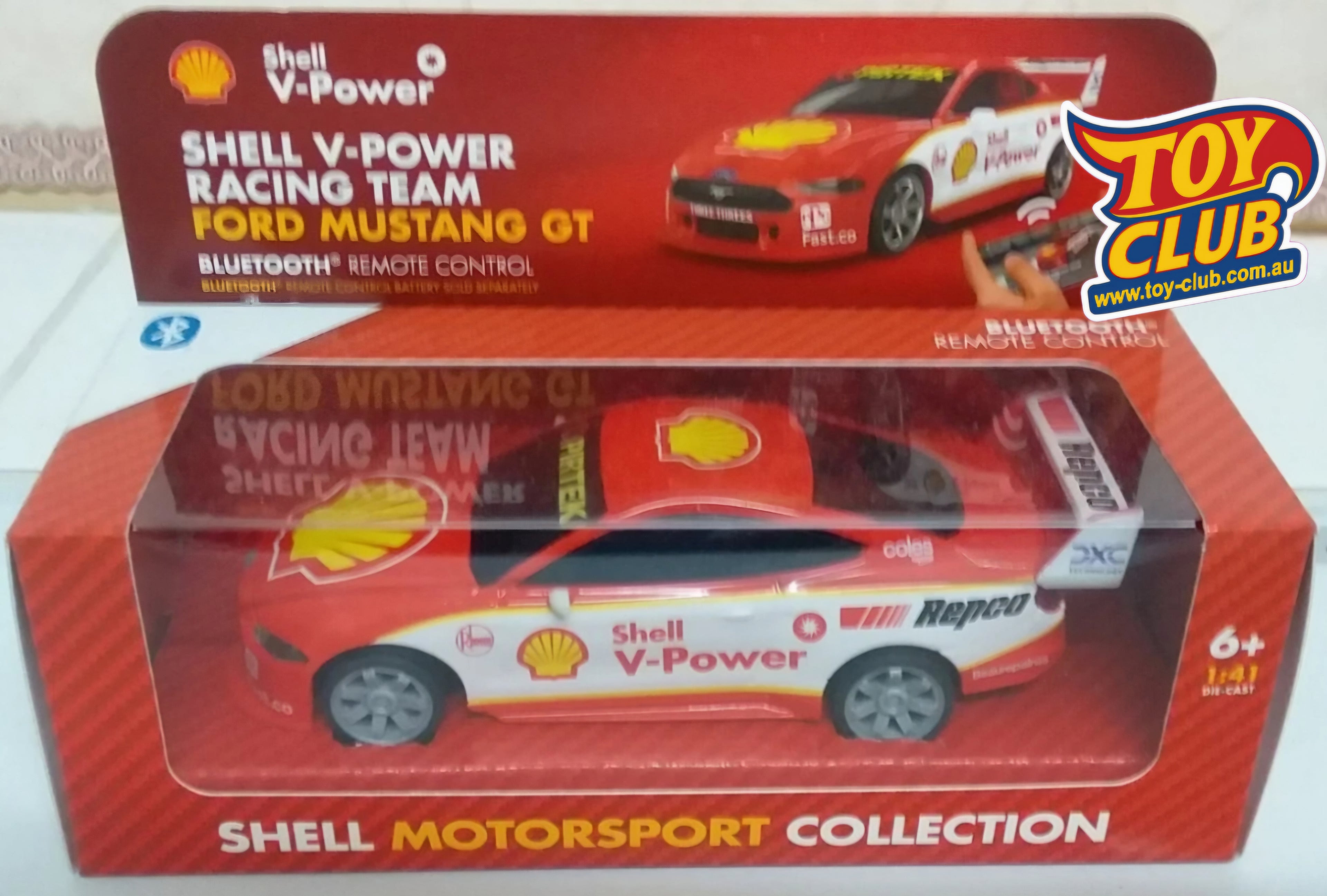Shell Motorsport 2024 V-Power Ford Mustang GT   1:41 Scale Brand New