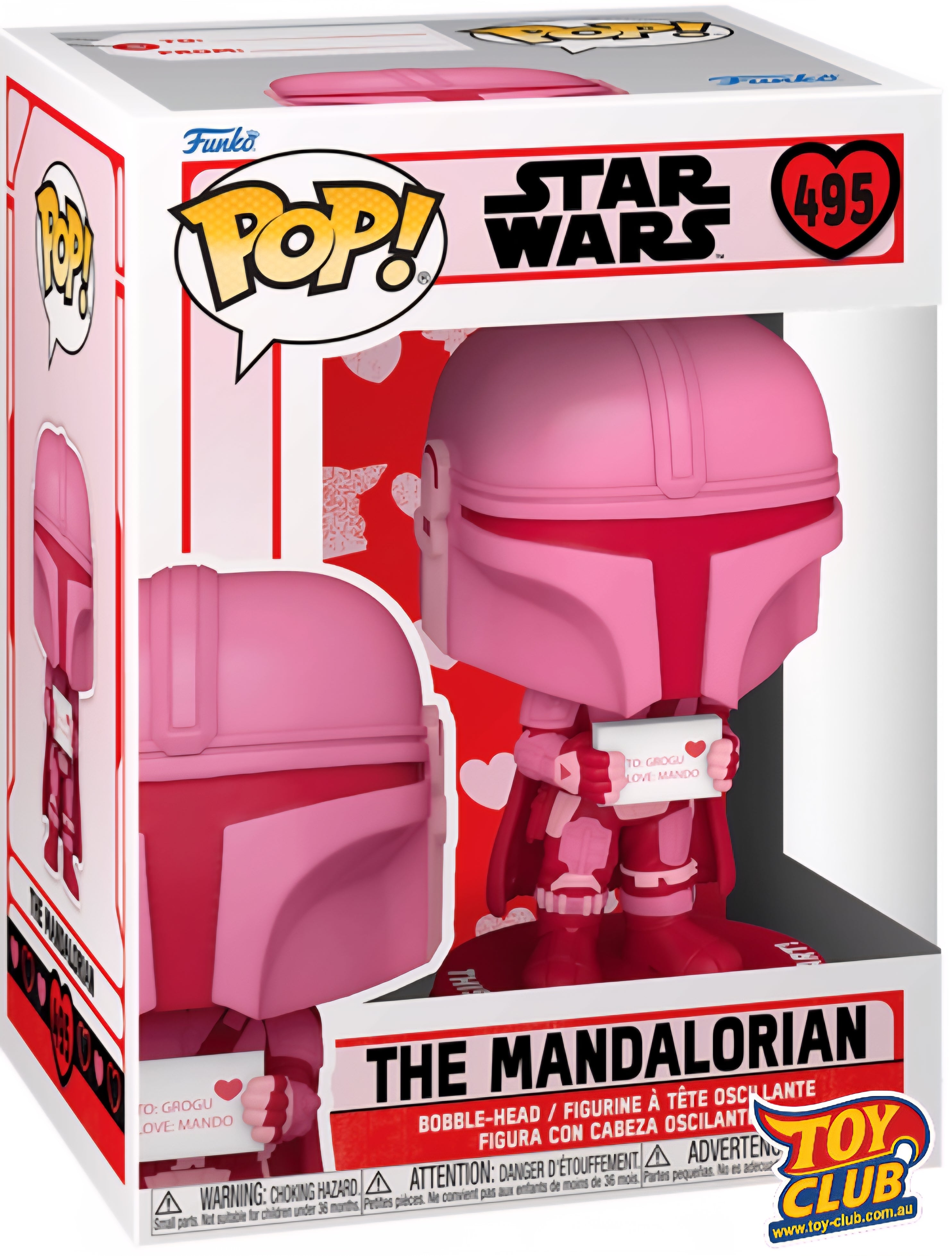 Funko Pop! Star Wars - The Mandalorian Valentines Day - Vinyl Figure #495
