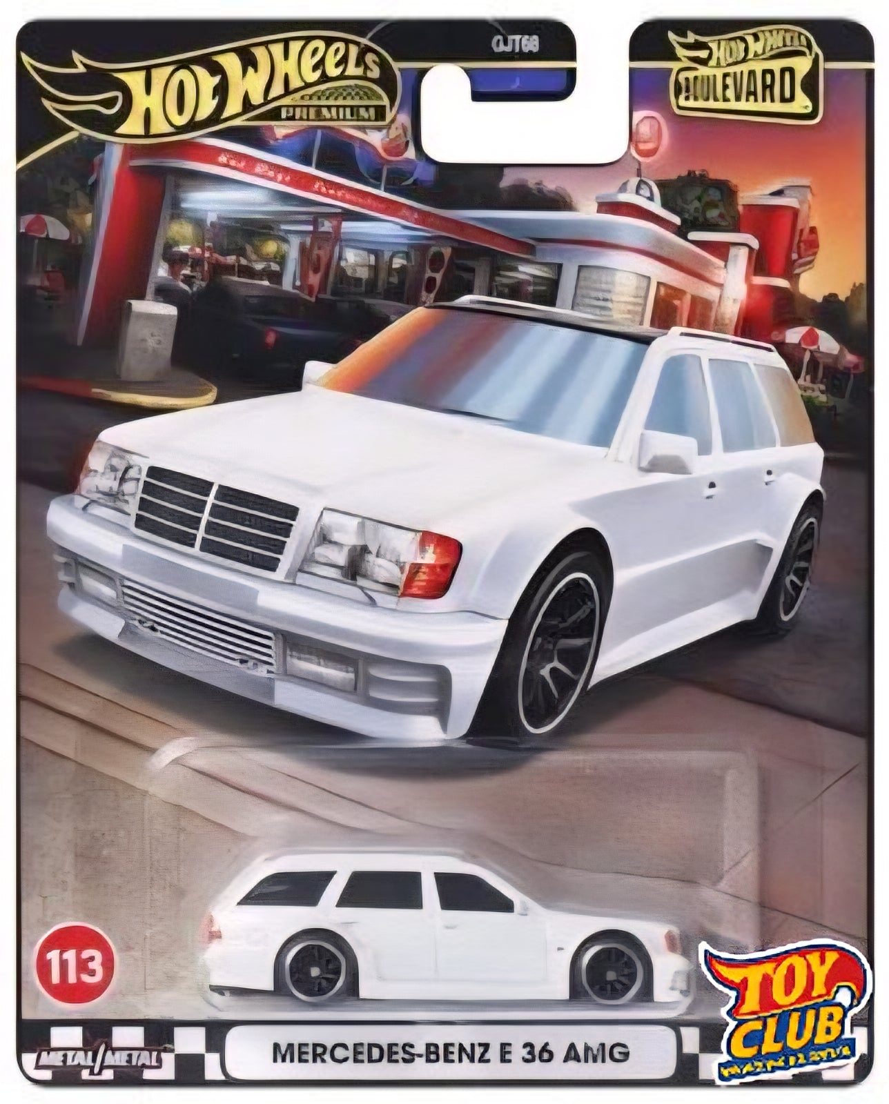 Hot Wheels - Boulevard - No.113 Mercedes Benz E36 AMG