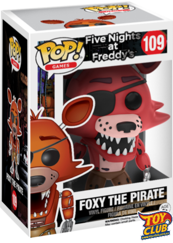 Funko Pop! Games - Five Nights at Freddy's - Foxy the Pirate - Vinyl Figure #109