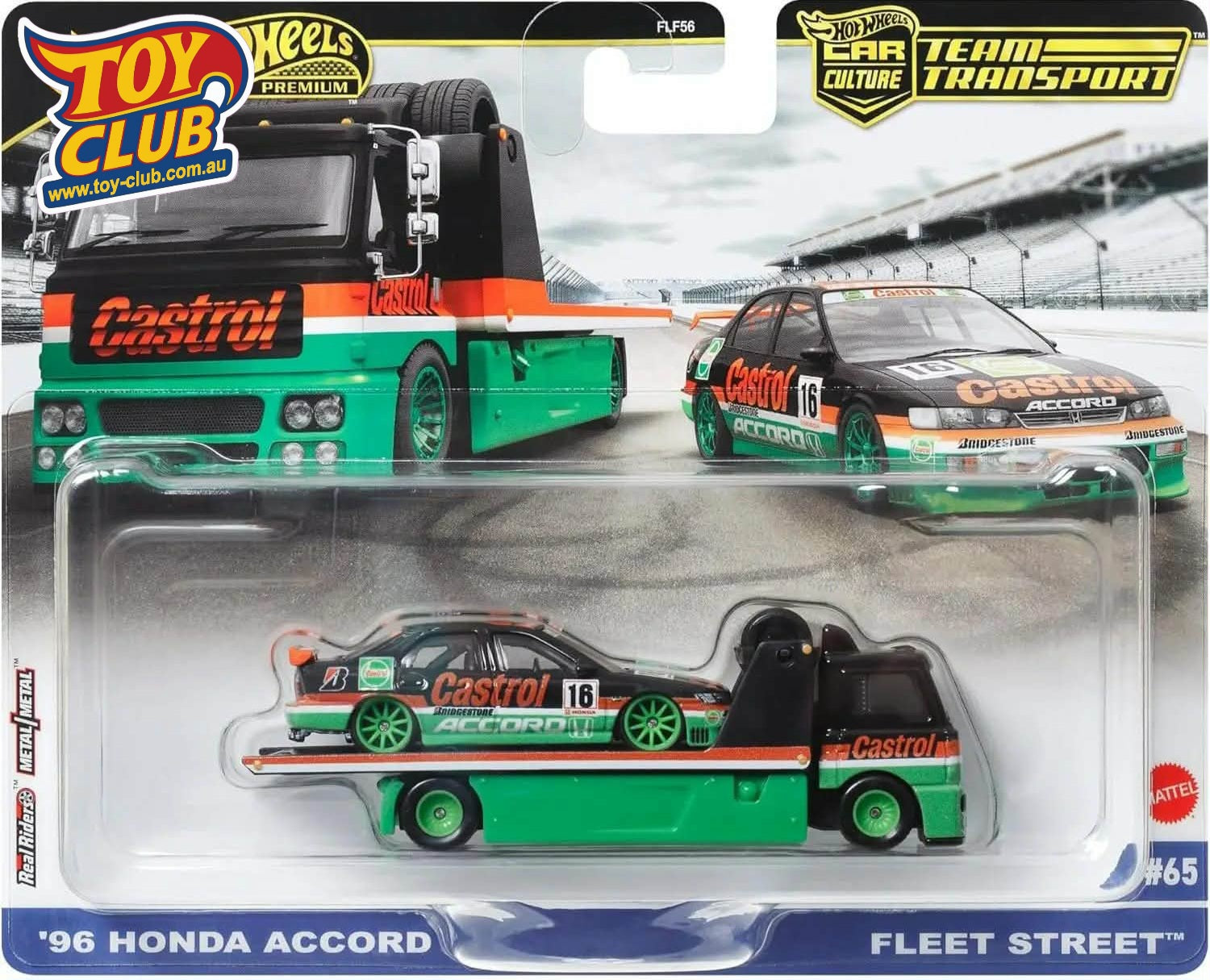 Hot Wheels Premium - Car Culture - Team Transport - '96 Honda Accord Fleet Street