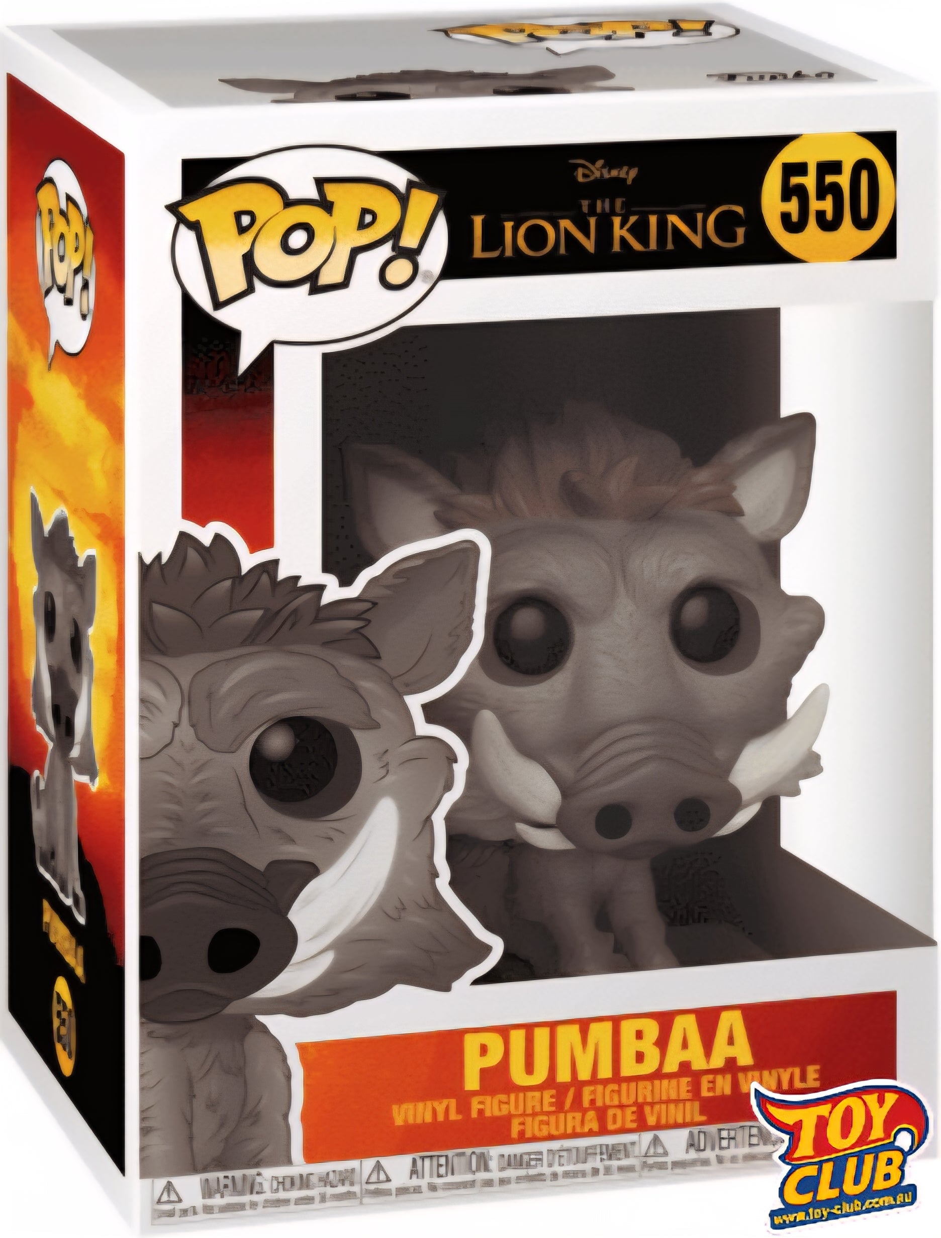 Funko Pop! Disney - The Lion King - Pumbaa - Vinyl Figure #550
