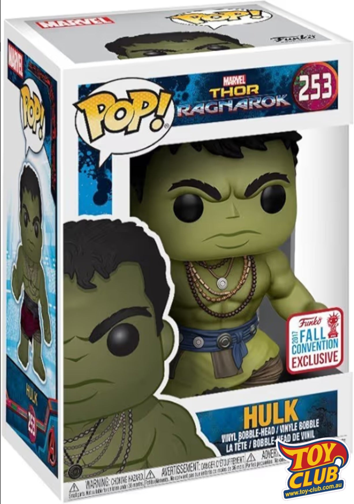 Funko Pop! Marvel - Hulk - Casual, Vinyl Figure #253 #20815
