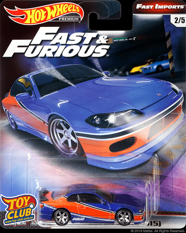 Hot Wheels Fast & Furious Fast Imports Nissan Silvia (S15) 2/5