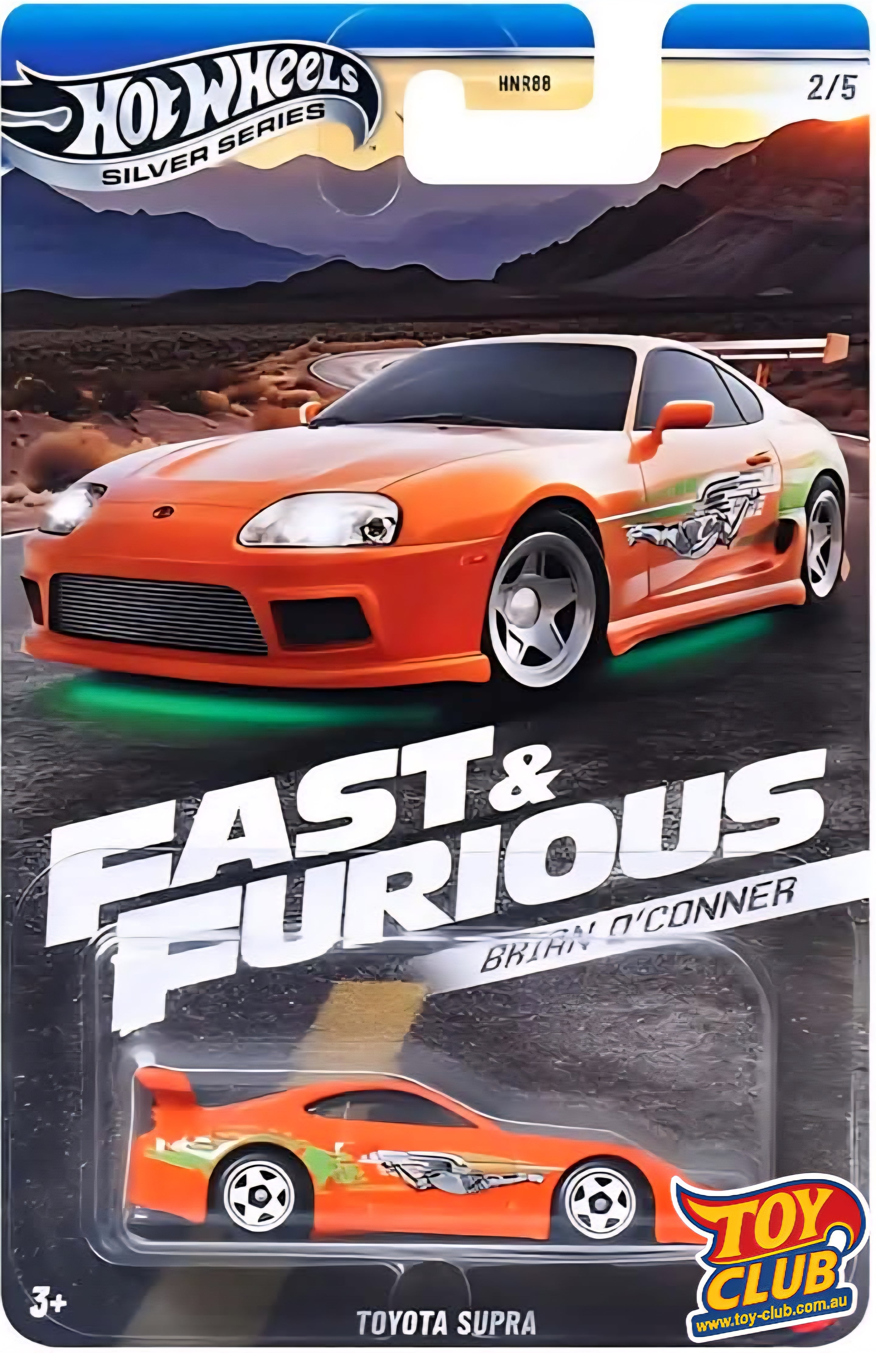 Hot Wheels - Silver Series - Fast & Furious - Brian O'Conner Toyota Supra 2/5