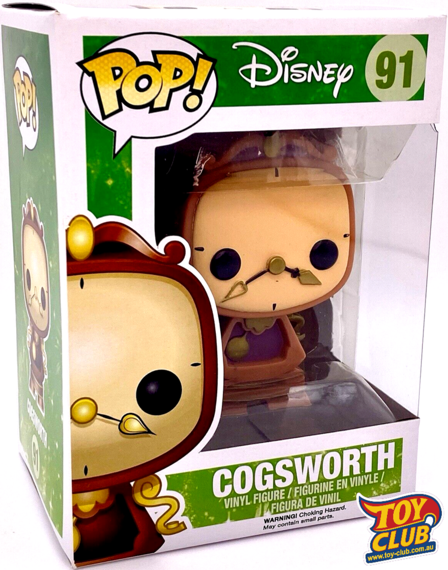 Funko Pop! Disney - Beauty and the Beast - Cogworth - Vinyl Figure #91