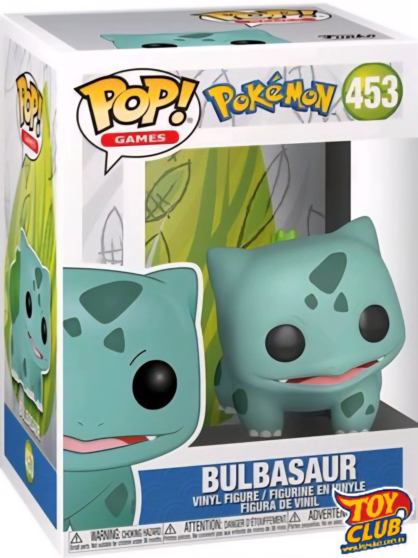 Funko Pop! Pokémon - Bulbasaur - Vinyl Figure #453