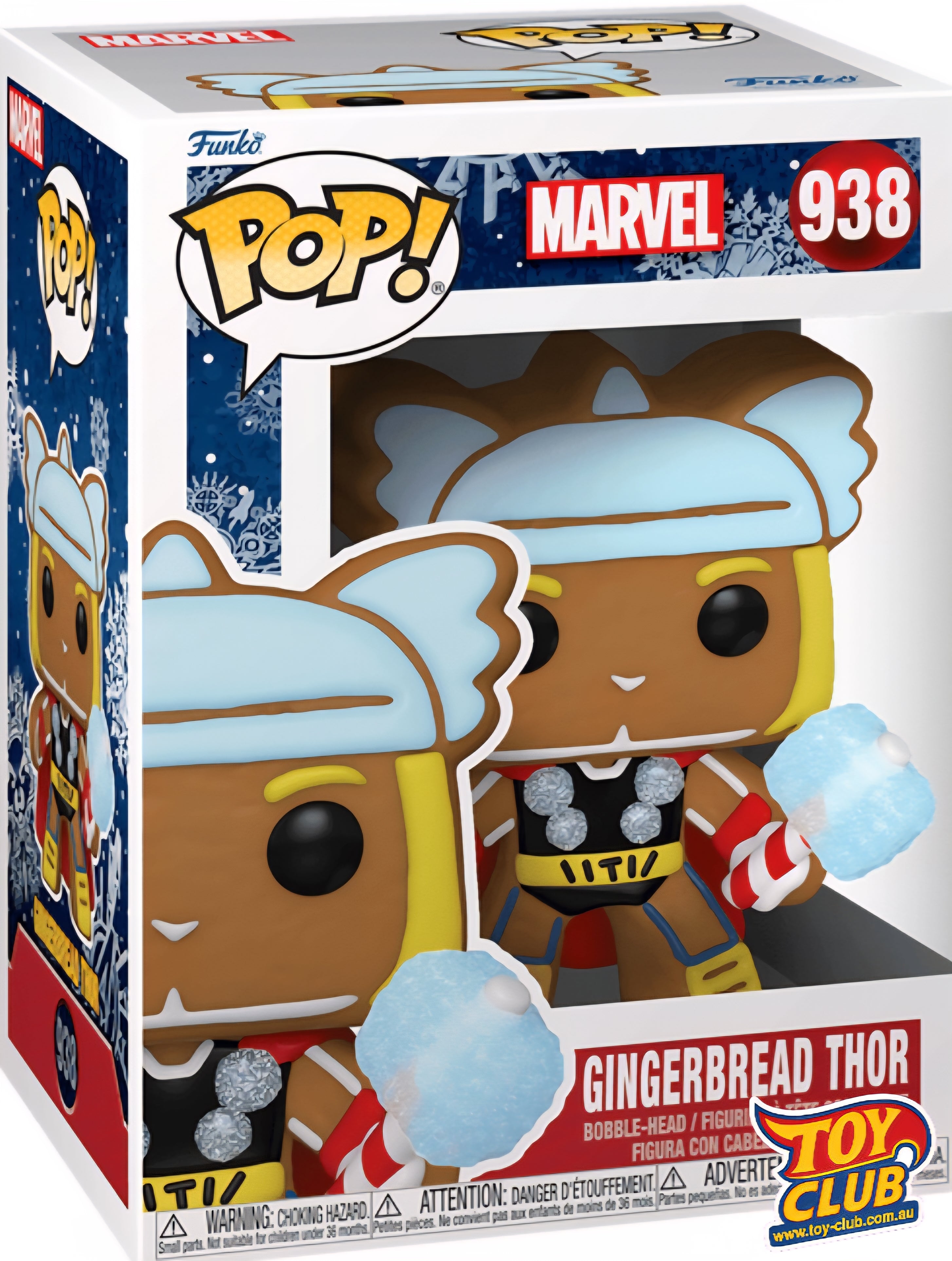 Funko Pop! Marvel - Gingerbread Thor - Vinyl Figure #938