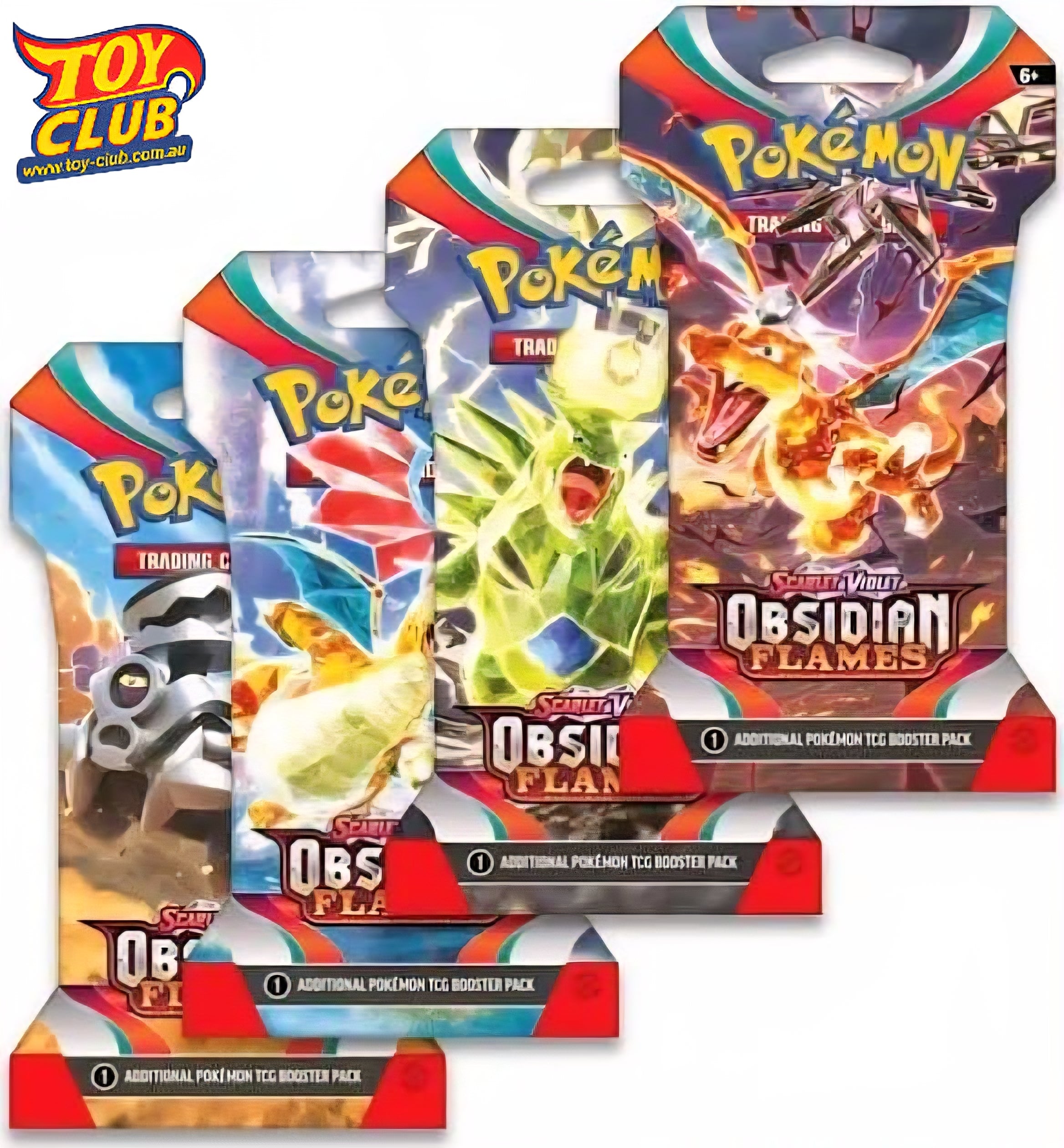 Pokémon TCG - Scarlet & Violet - Obsidian Flames Sleeved Booster Pack