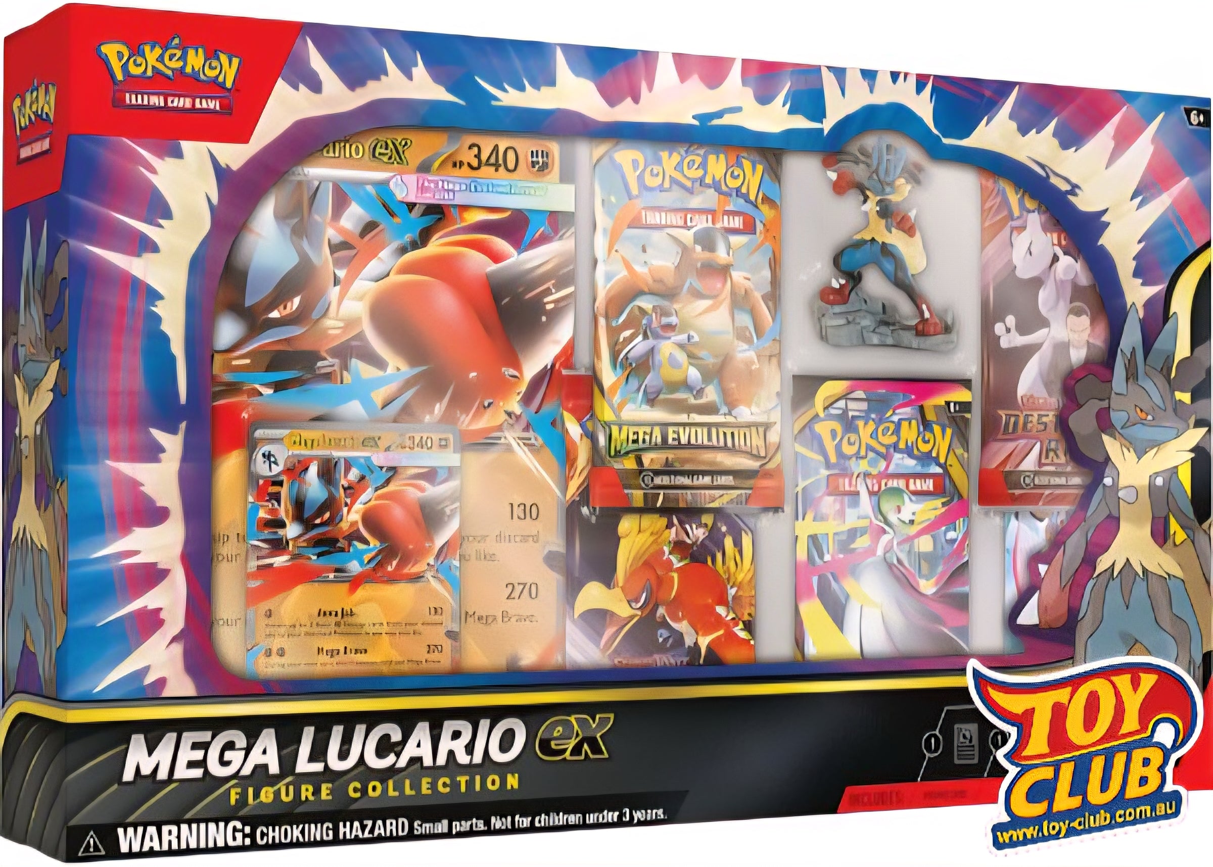 Pokemon Mega Lucario ex Figure Collection Box