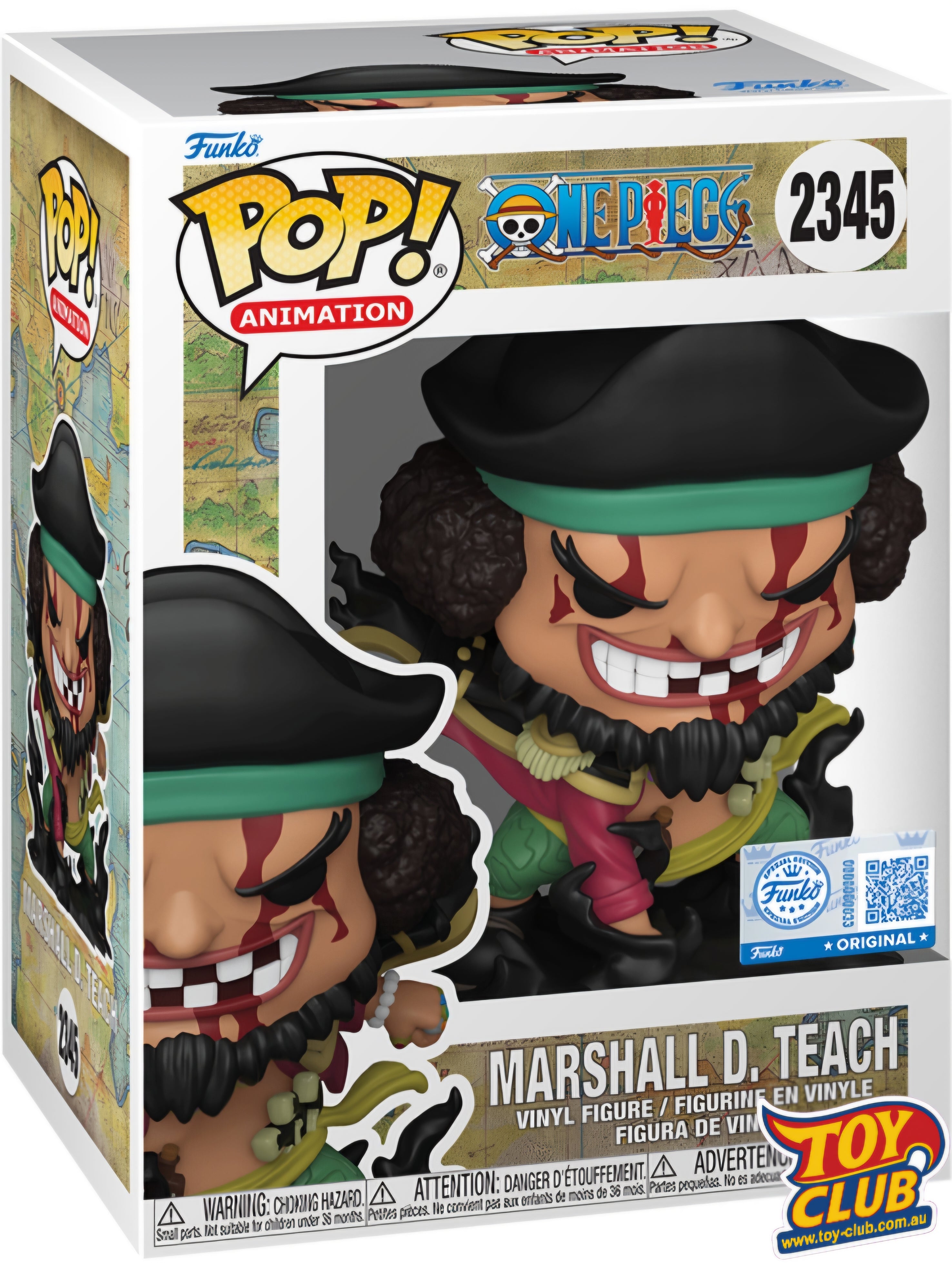 Funko POP! Marshall D. Teach (Blackbeard) – One Piece - Exclusive (#2345)