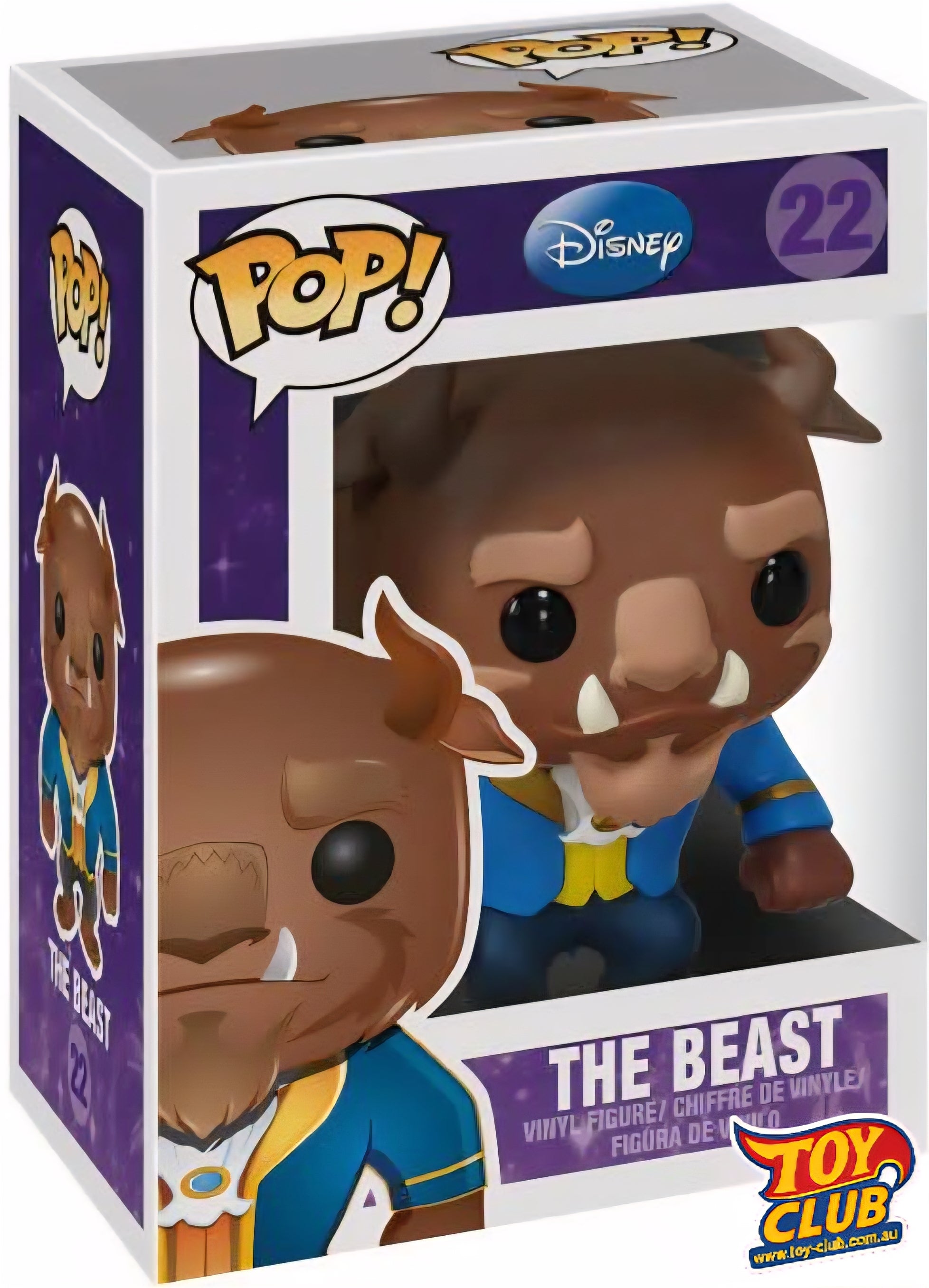 Funko Pop! Disney - Beauty and the Beast - The Beast - Vinyl Figure #22