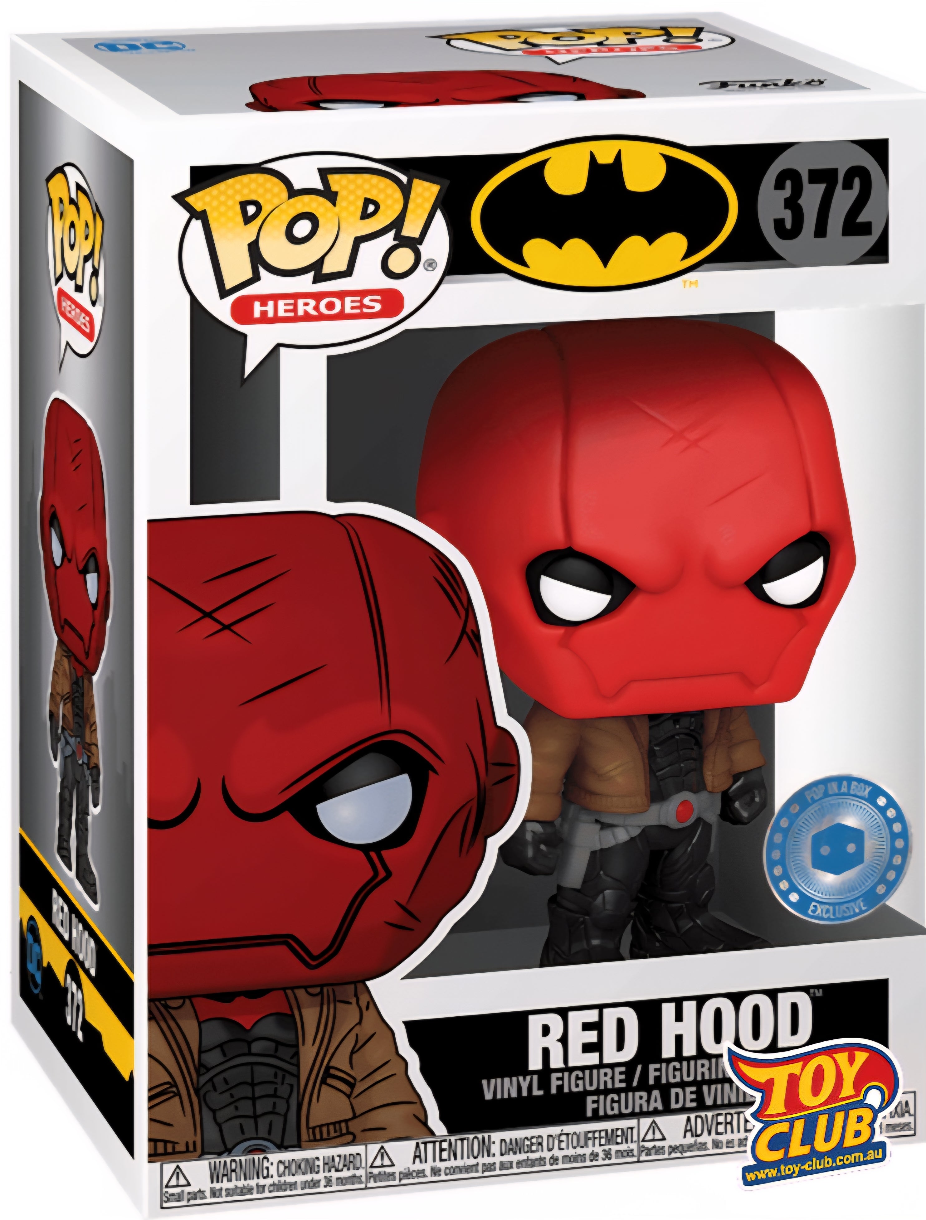 Funko Pop! DC Comics - Red Hood, Vinyl Figure #372 #51415