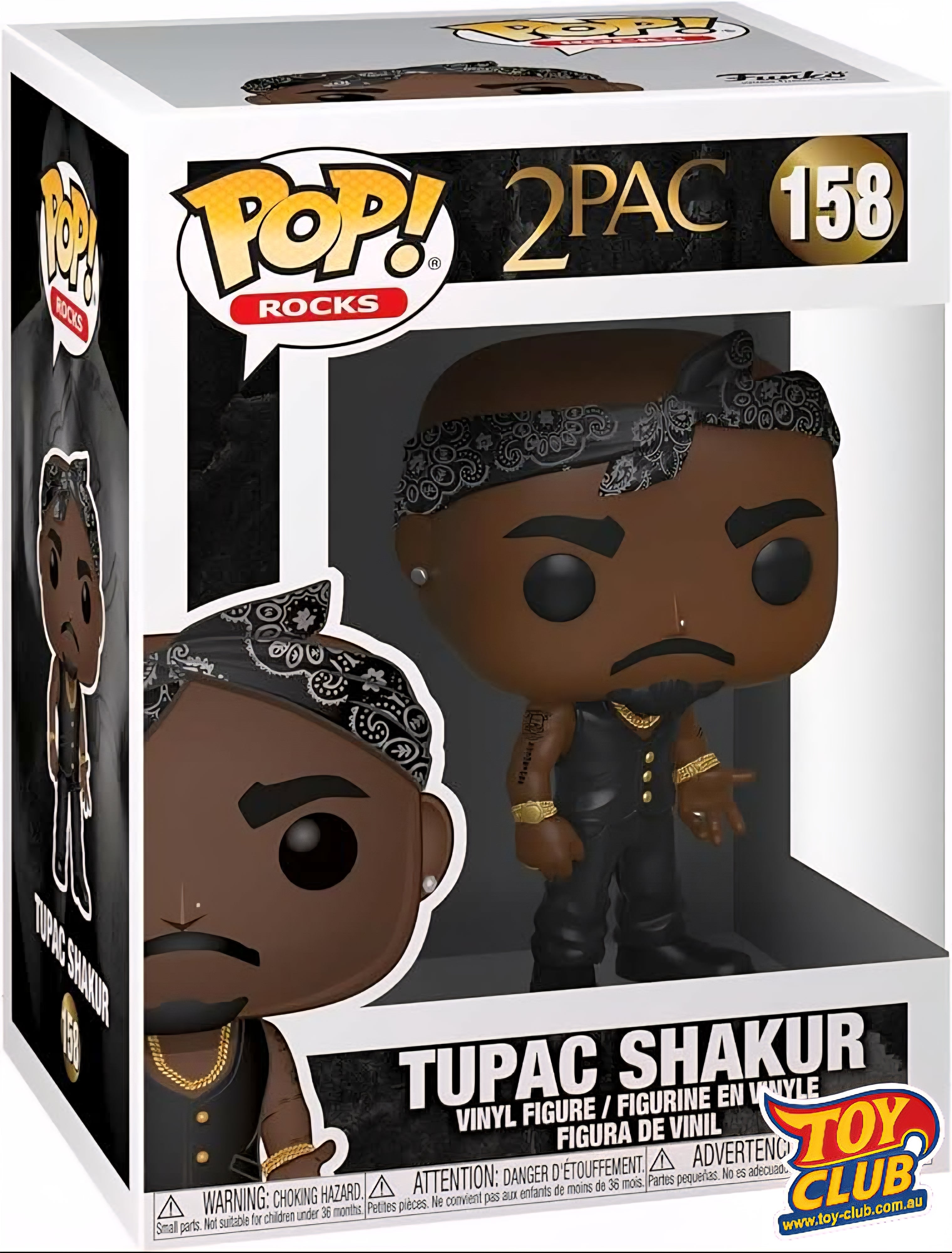 Funko Pop! Tupac Shakur - Vinyl Figure #158