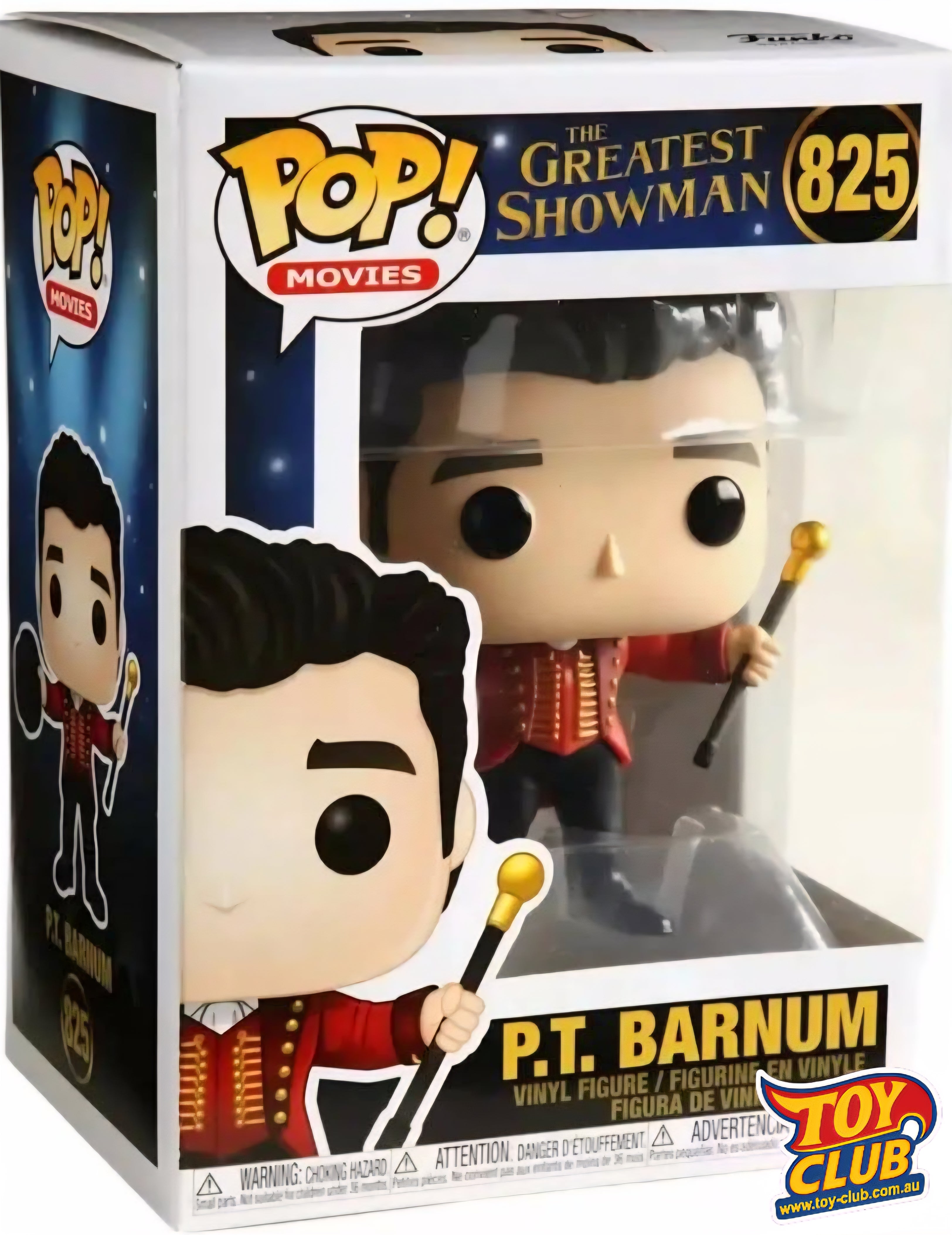 Funko Pop! Movies - The Greatest Showman - P.T. Barnum - Vinyl Figure #825