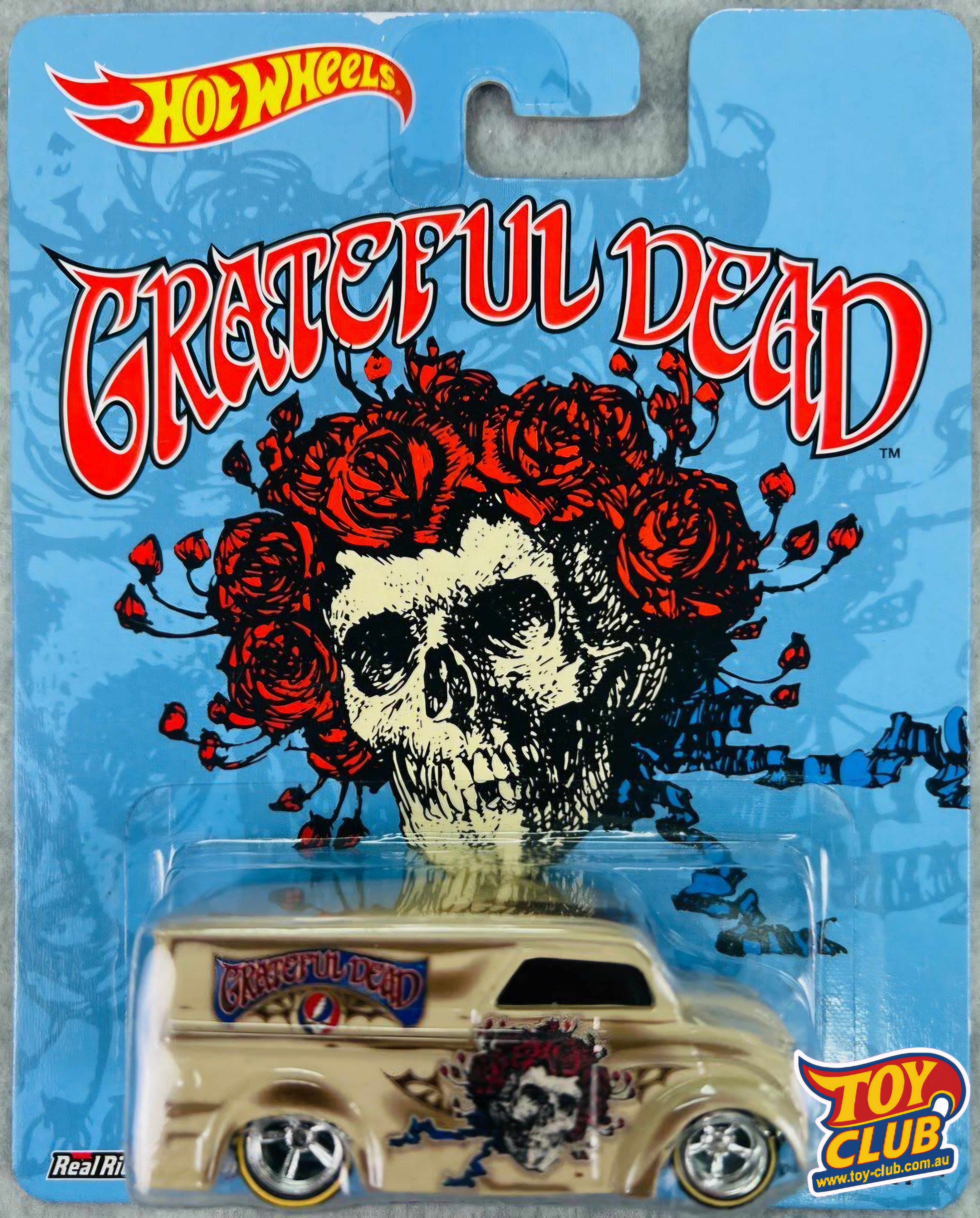Hot Wheels Premium Grateful Dead Dairy Delivery Pop Culture Real Riders